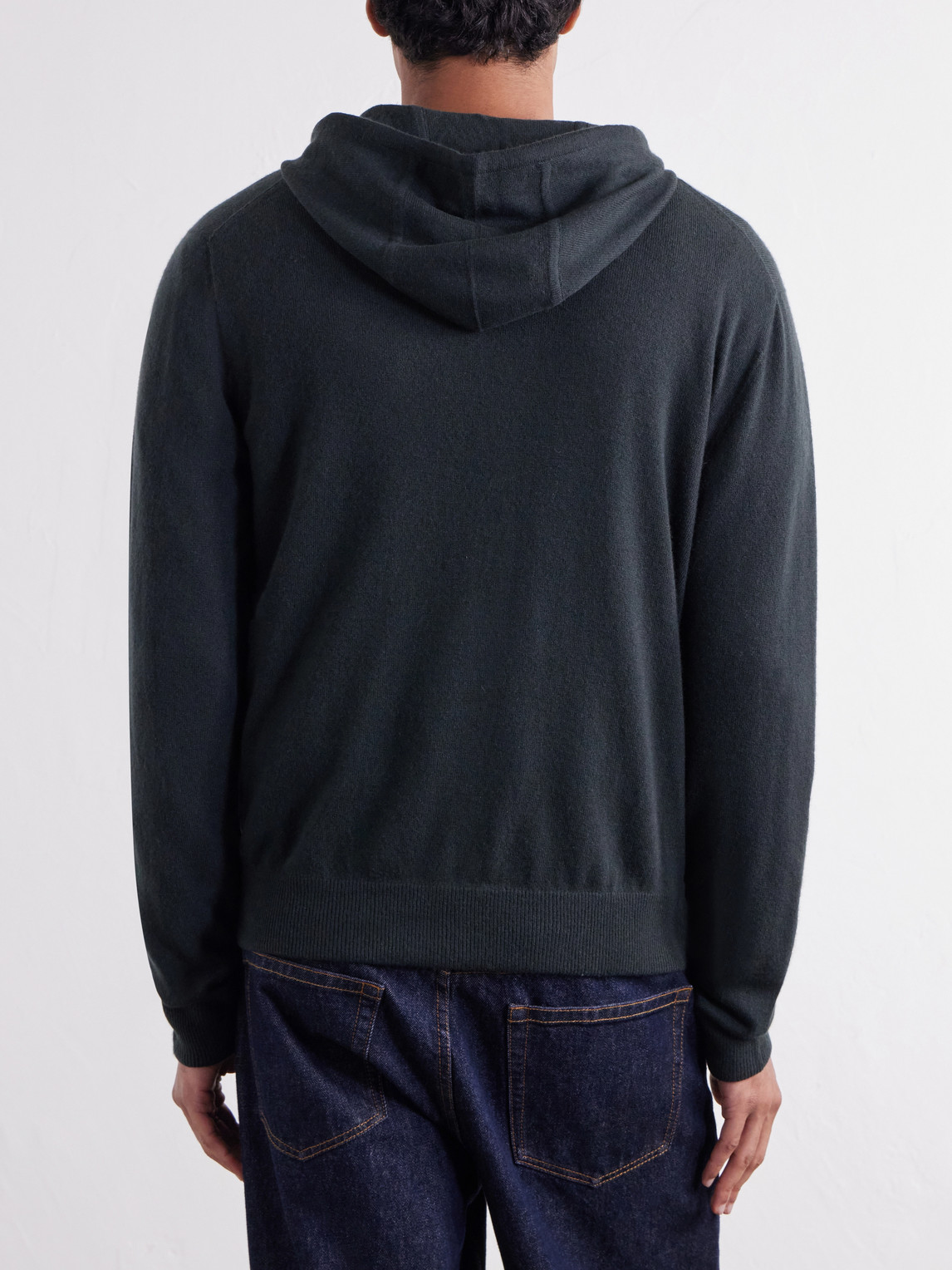 Mr P. - Wool And Cashmere-Blend Zip-Up Hoodie