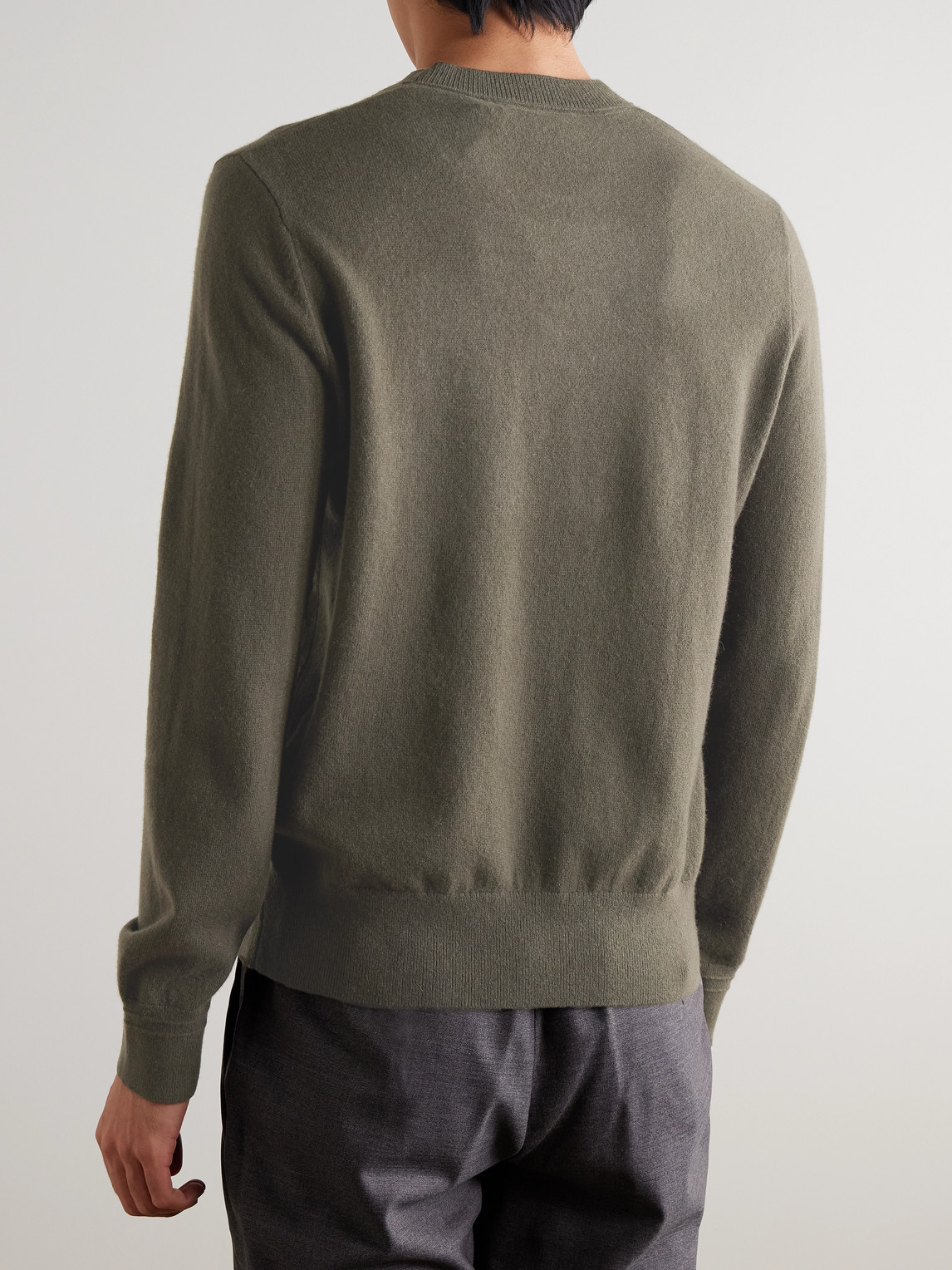  Mr P. - Curtis Cashmere Sweater - Men - Green - Xs 