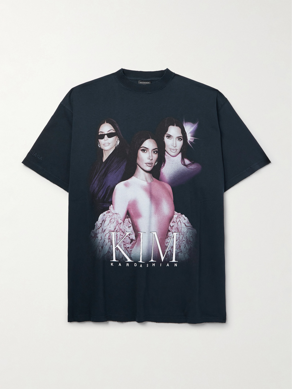 Balenciaga Printed Cotton-Jersey T-Shirt - Men