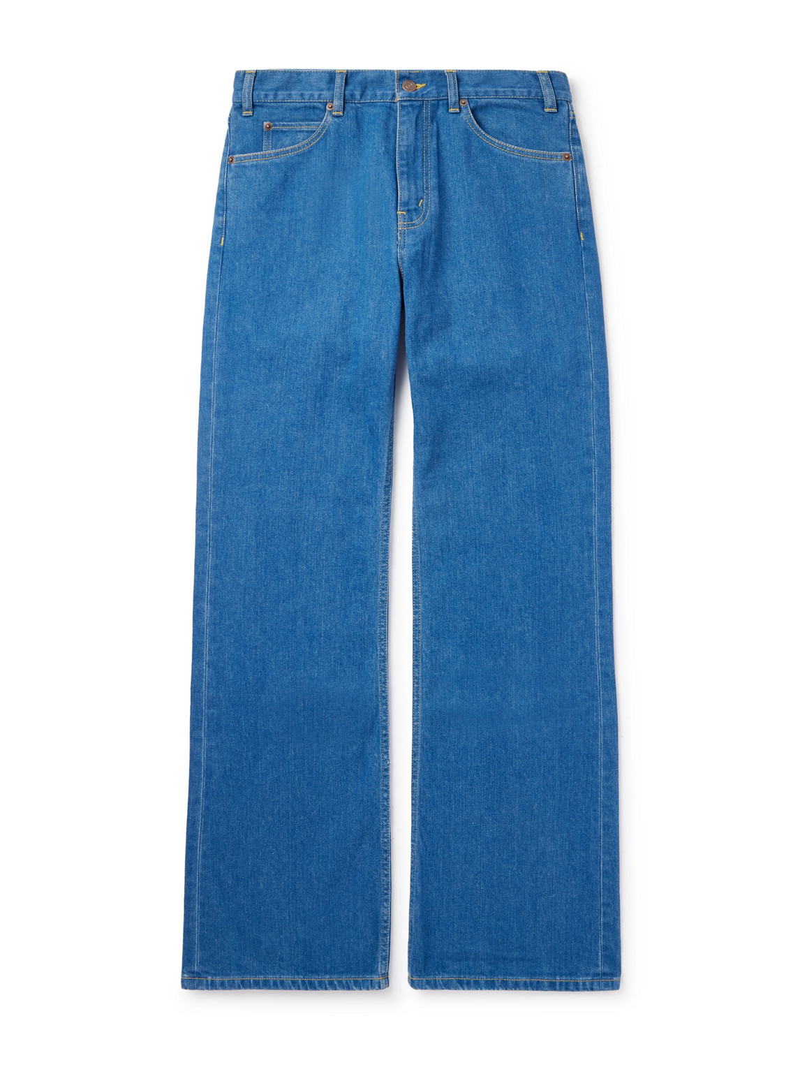 Celine Straight-leg Jeans In Blue