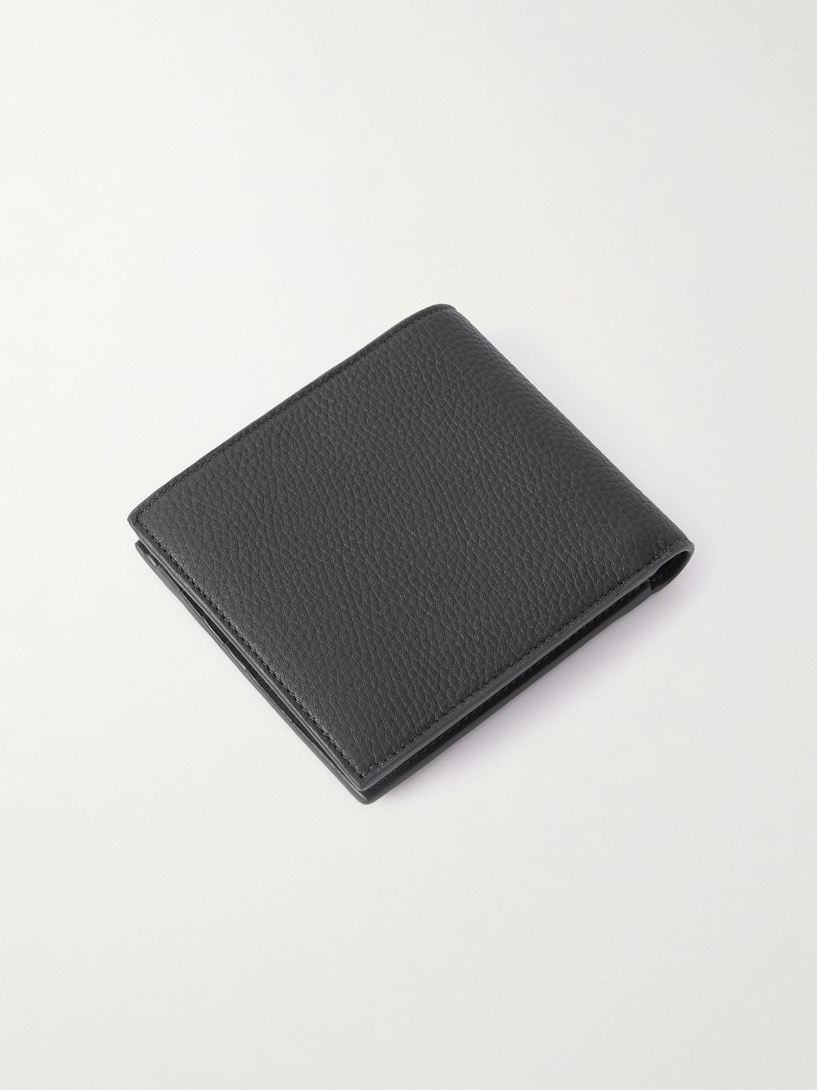 Celine Full-grain Leather Billfold Wallet In Black