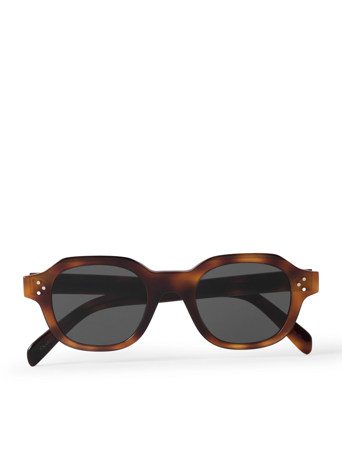 Celine Square-frame Tortoiseshell Acetate Sunglasses In Brown