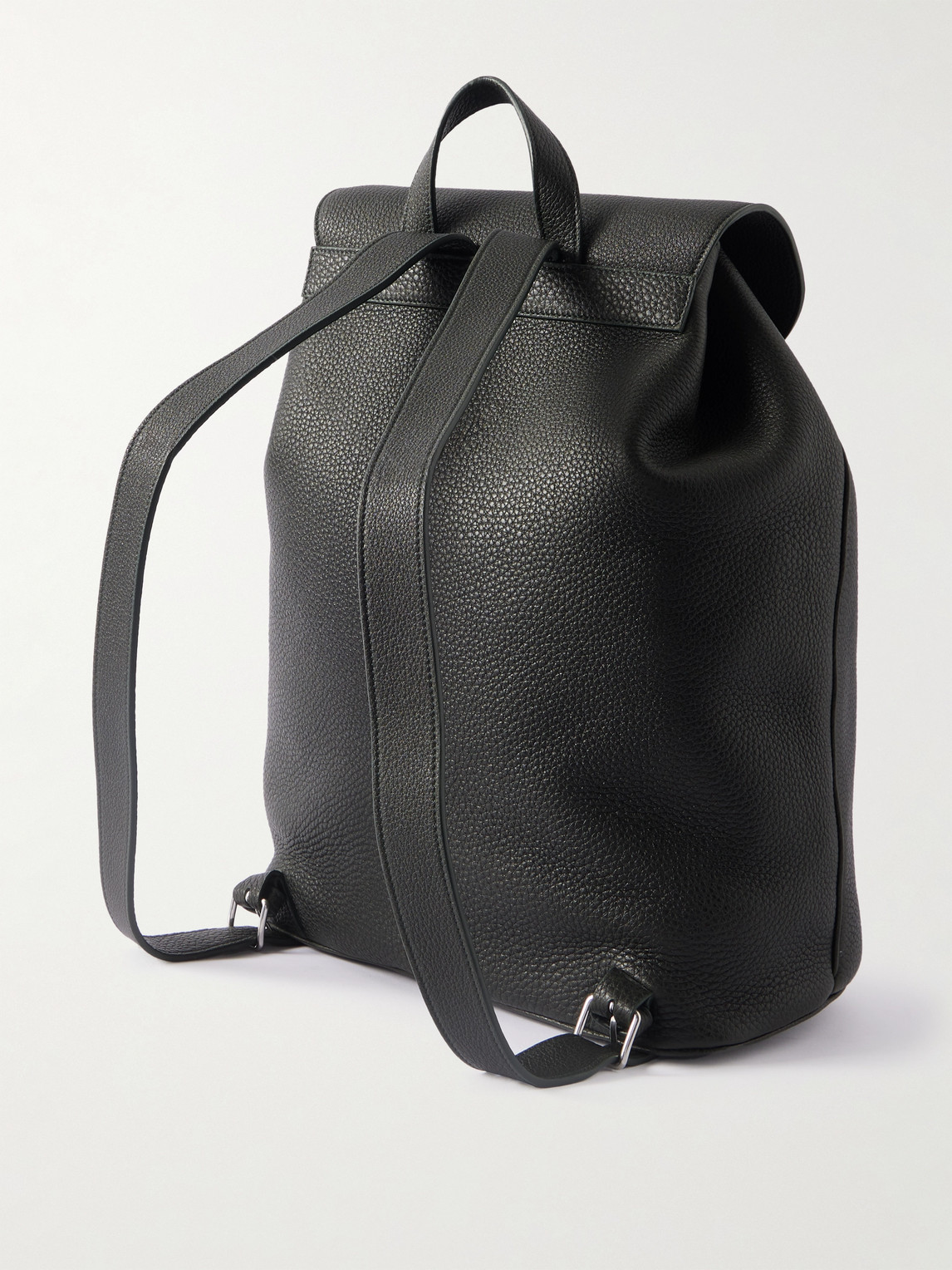 Celine Full-grain Leather Backpack In Green