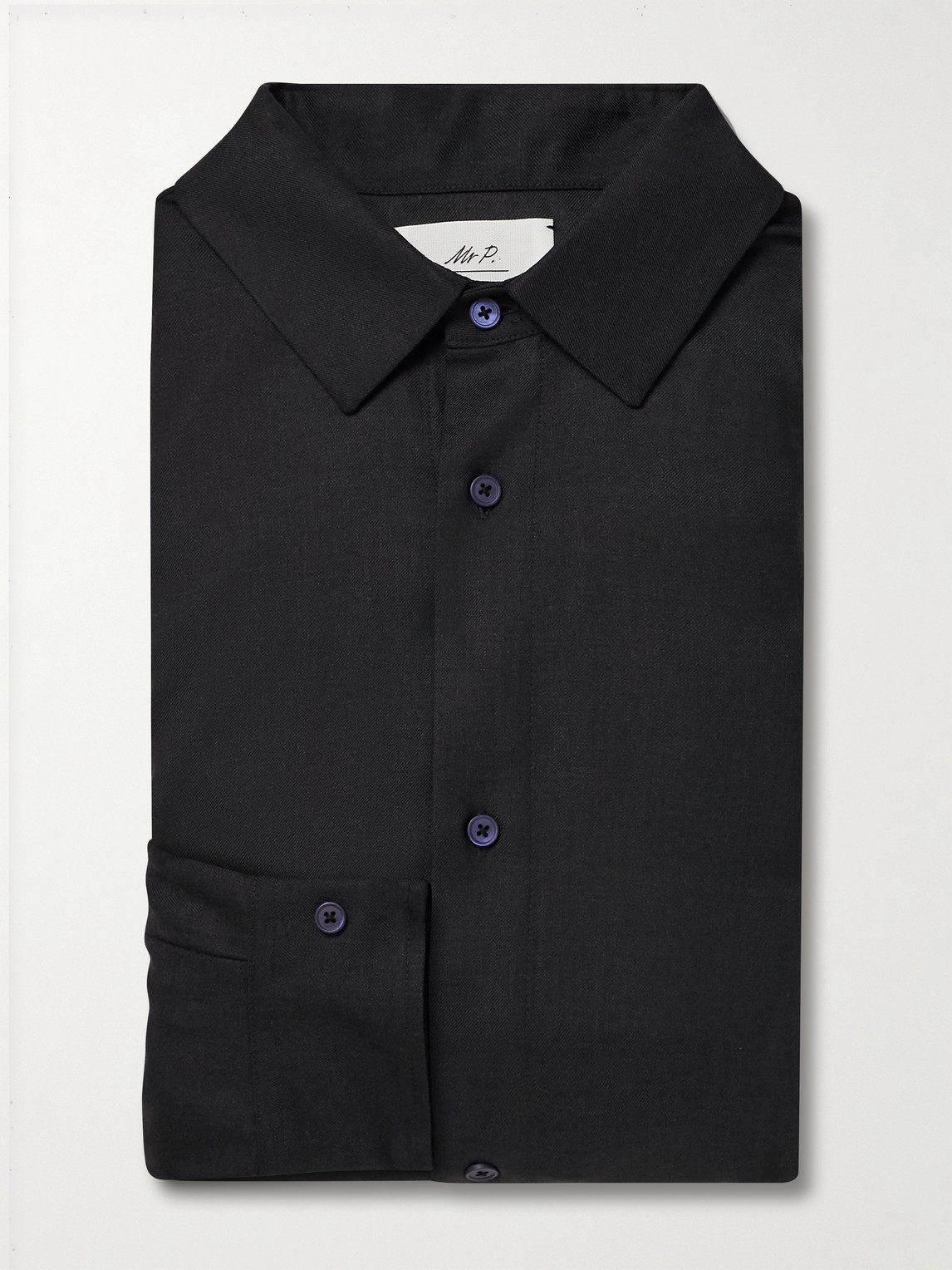 MR P. Wool, Silk and Cashmere-Blend Shirt - Men