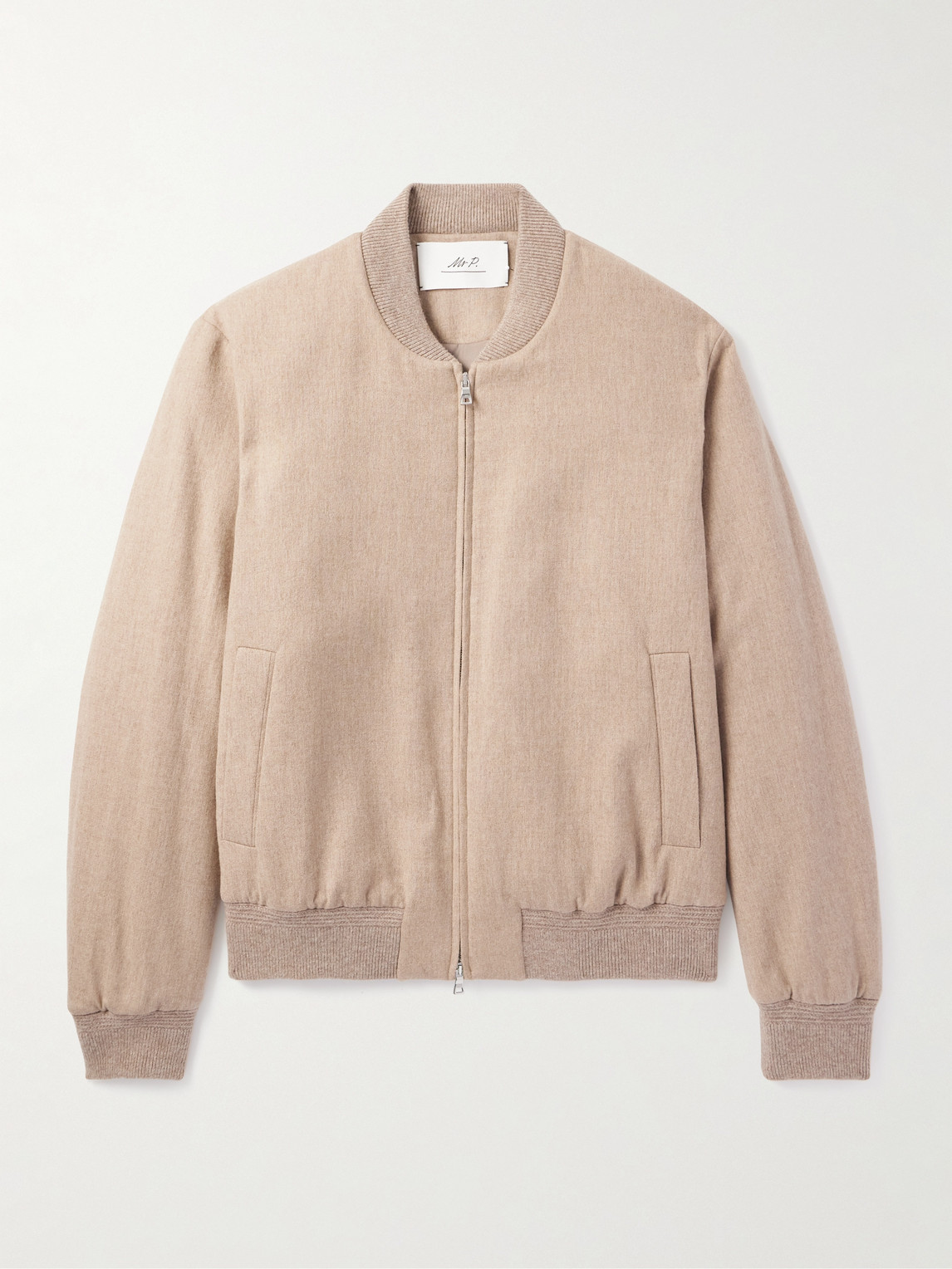 MR P. Padded Cashmere-Blend Bomber Jacket - Men