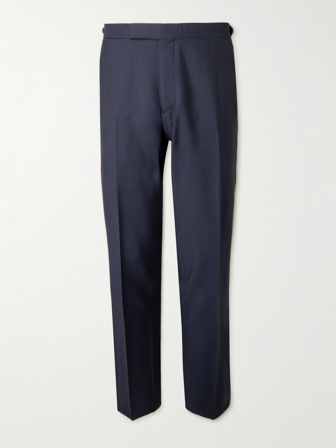 MR P. Slim-Fit Satin-Trimmed Virgin Wool and Mohair-Blend Tuxedo Trousers - Men
