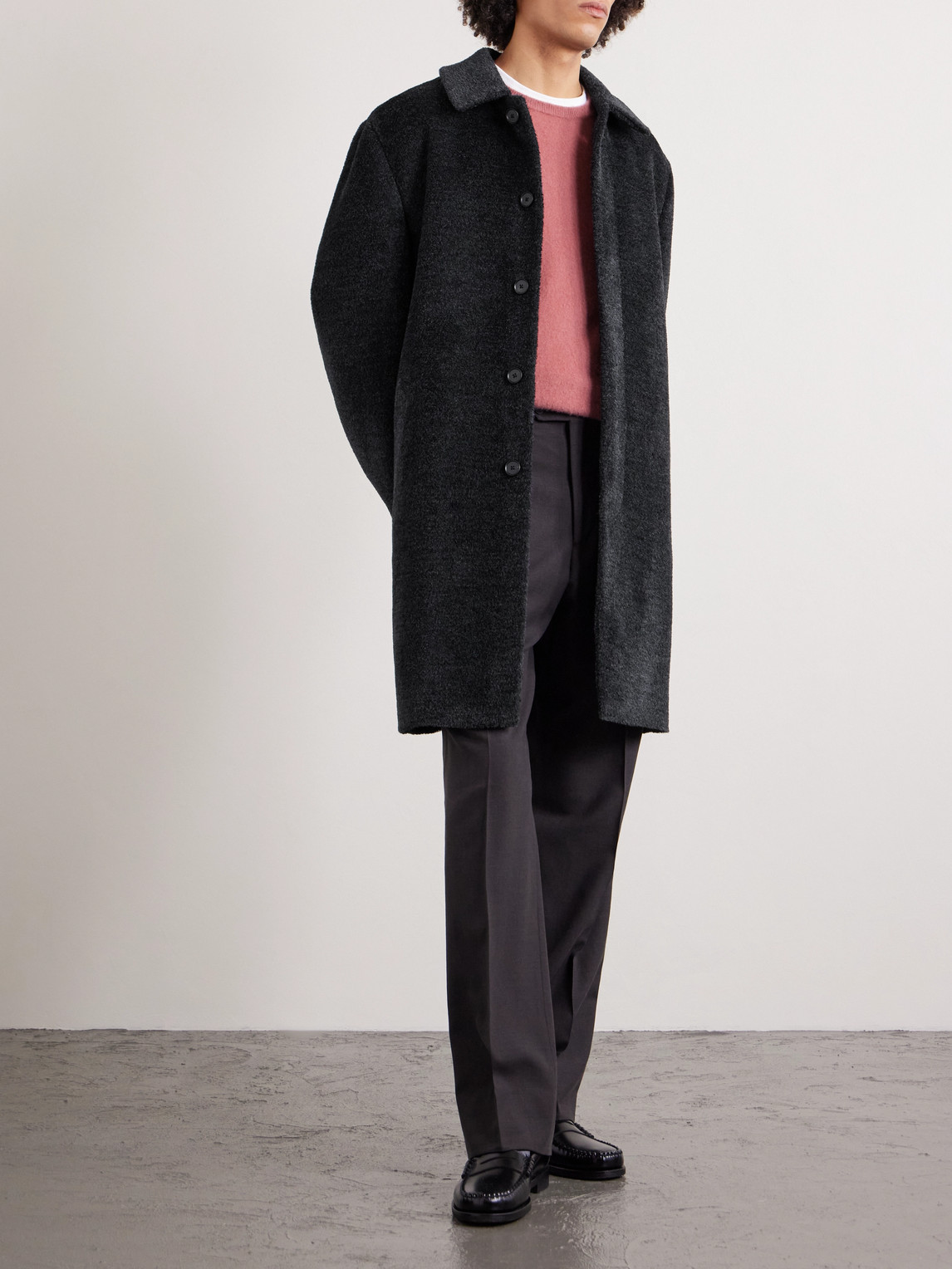Mr P. - Luxe Wool And Alpaca-Blend Coat