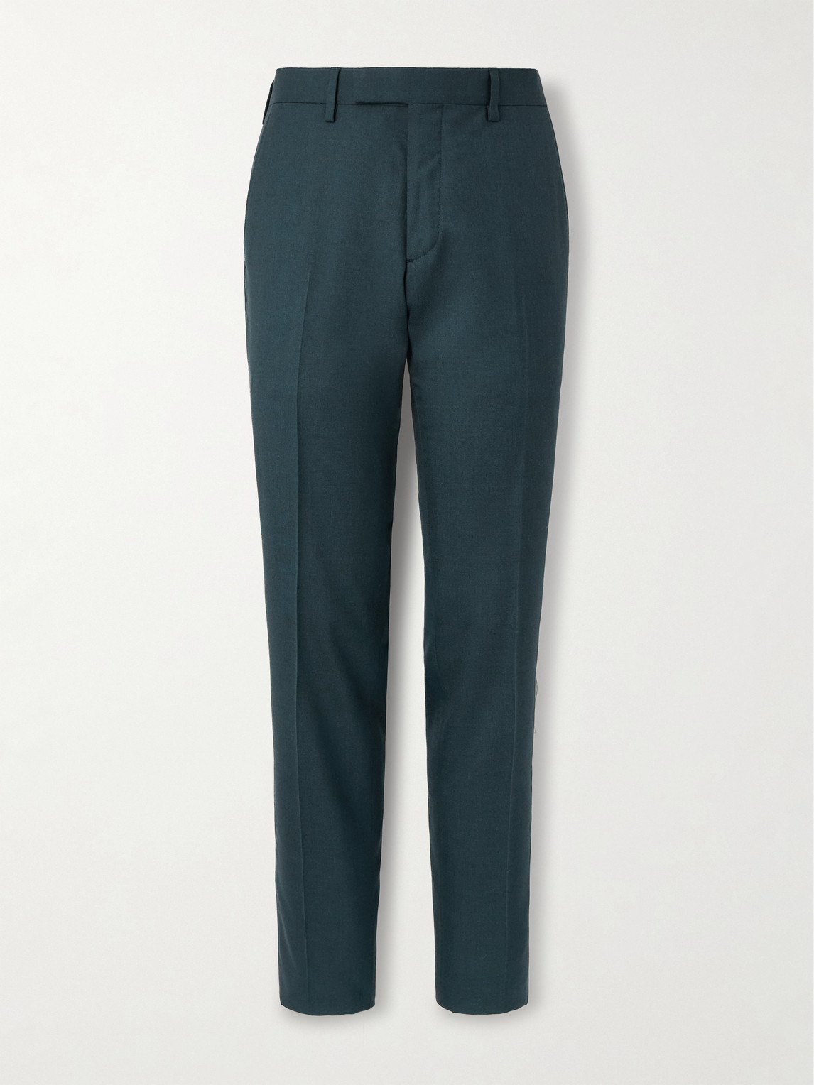 MR P. Slim-Leg Wool and Silk-Blend Suit Trousers - Men