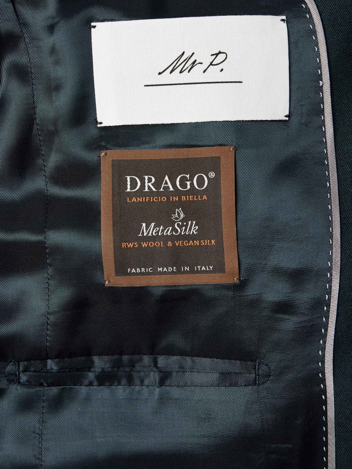 Mr P. - Luxe Slim-Fit Wool And Silk-Blend Suit Jacket