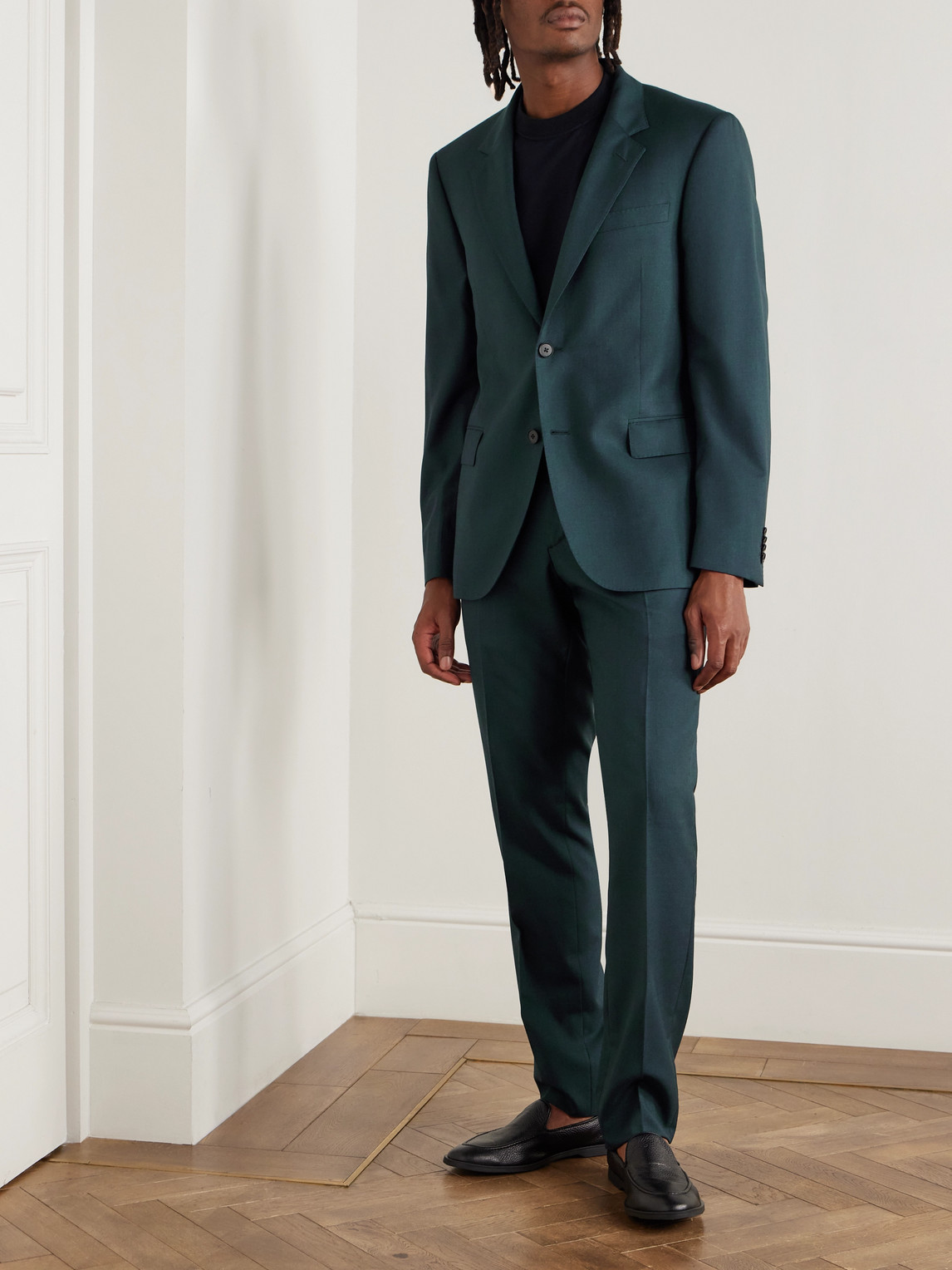 Mr P. - Luxe Slim-Fit Wool And Silk-Blend Suit Jacket