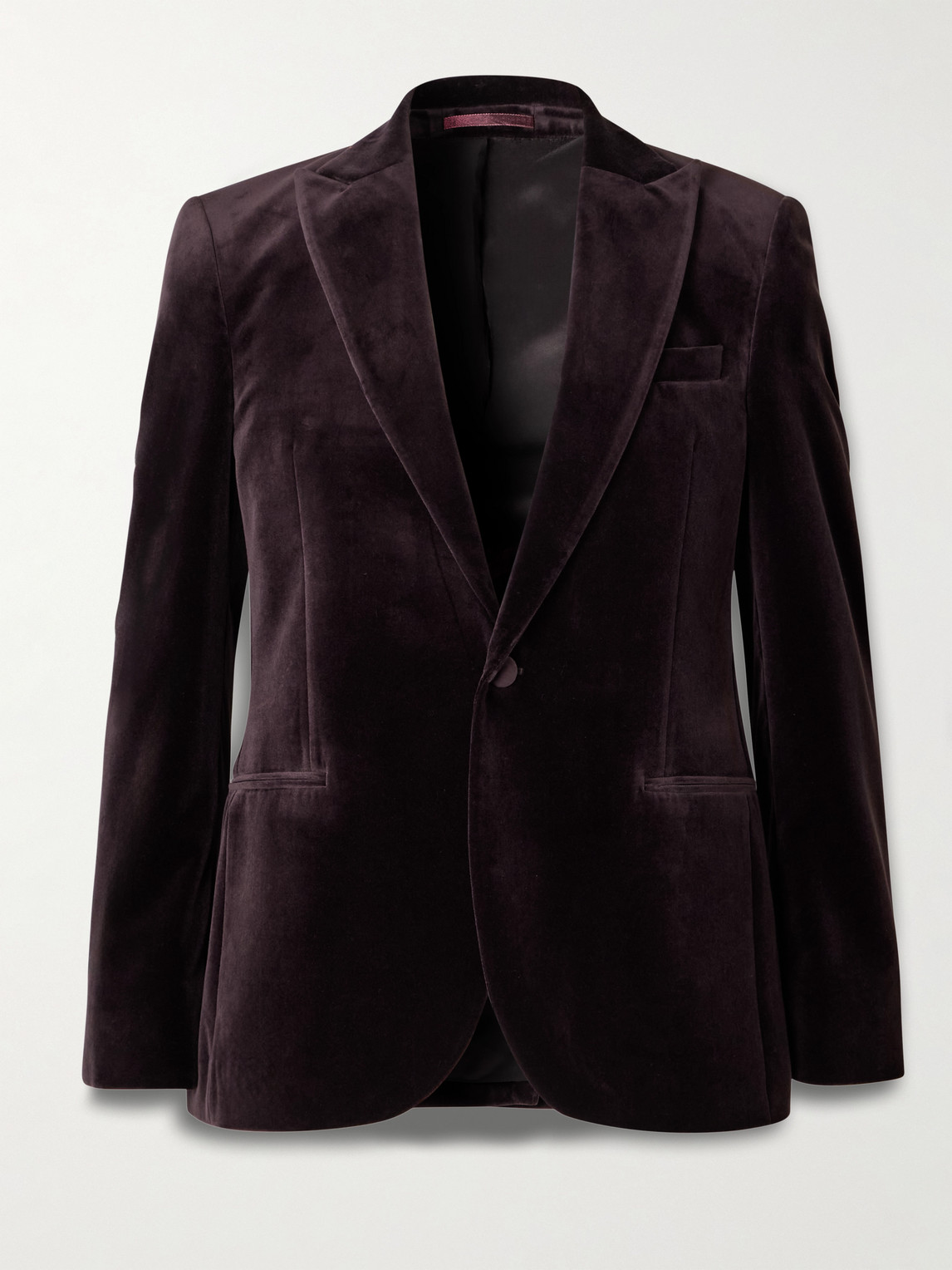 MR P. Slim-Fit Cotton-Velvet Tuxedo Jacket - Men