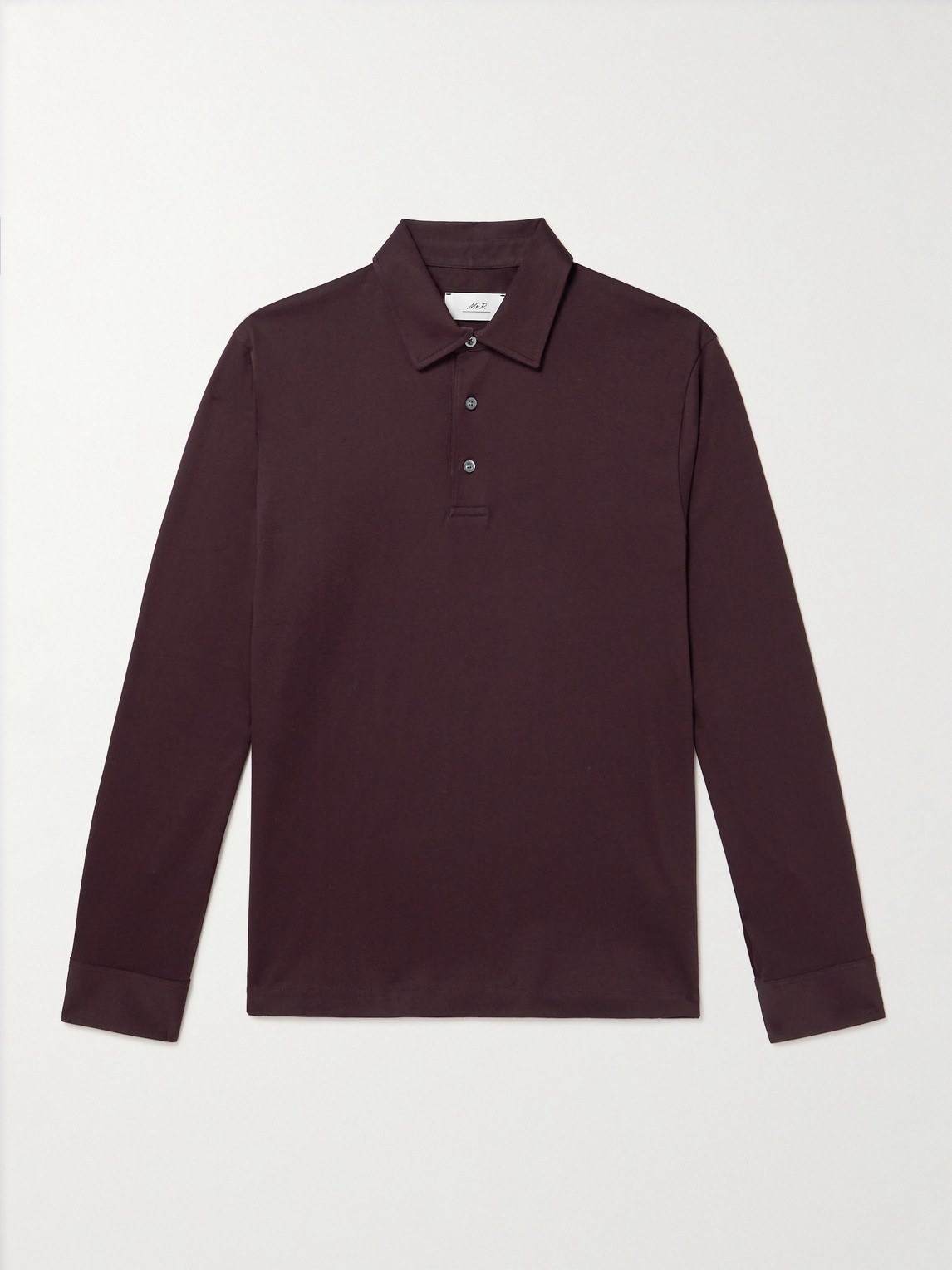 MR P. Mercerised Cotton-Jersey Polo Shirt - Men