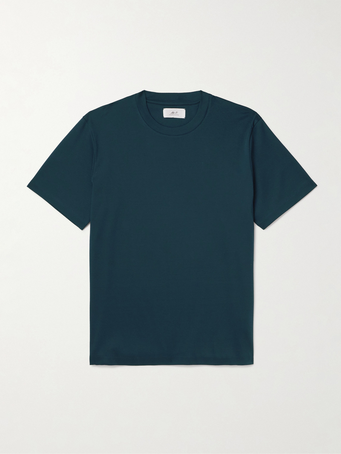 MR P. Mercerised Cotton-Jersey T-Shirt - Men