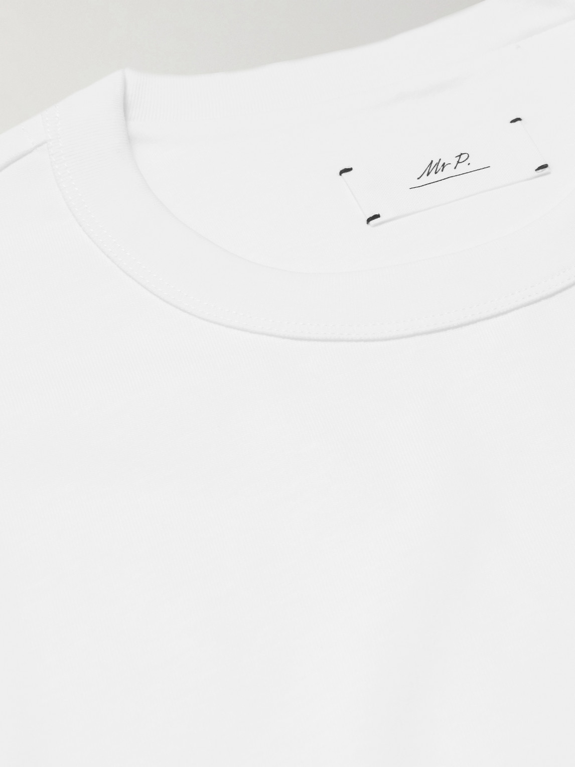 Mr P. - Oversized Cotton-Jersey T-Shirt