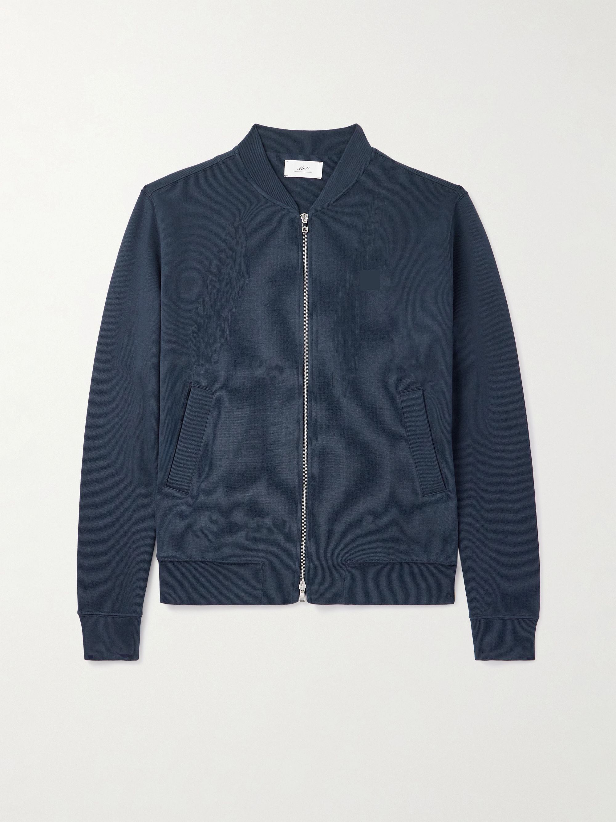 MR P. Cotton Zip-Up Sweatshirt