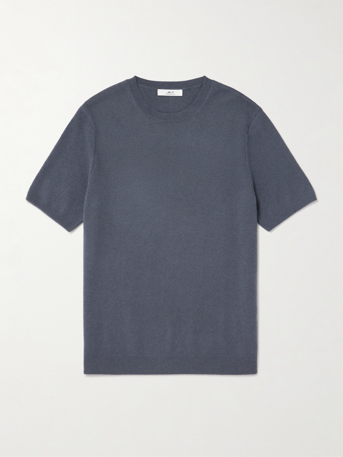 MR P. Knitted Cashmere T-Shirt - Men