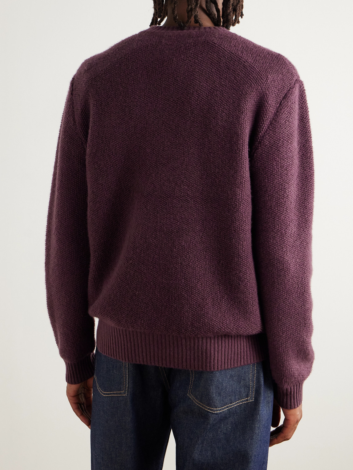  Mr P. - Cashmere Sweater - Men - Purple - Xs 