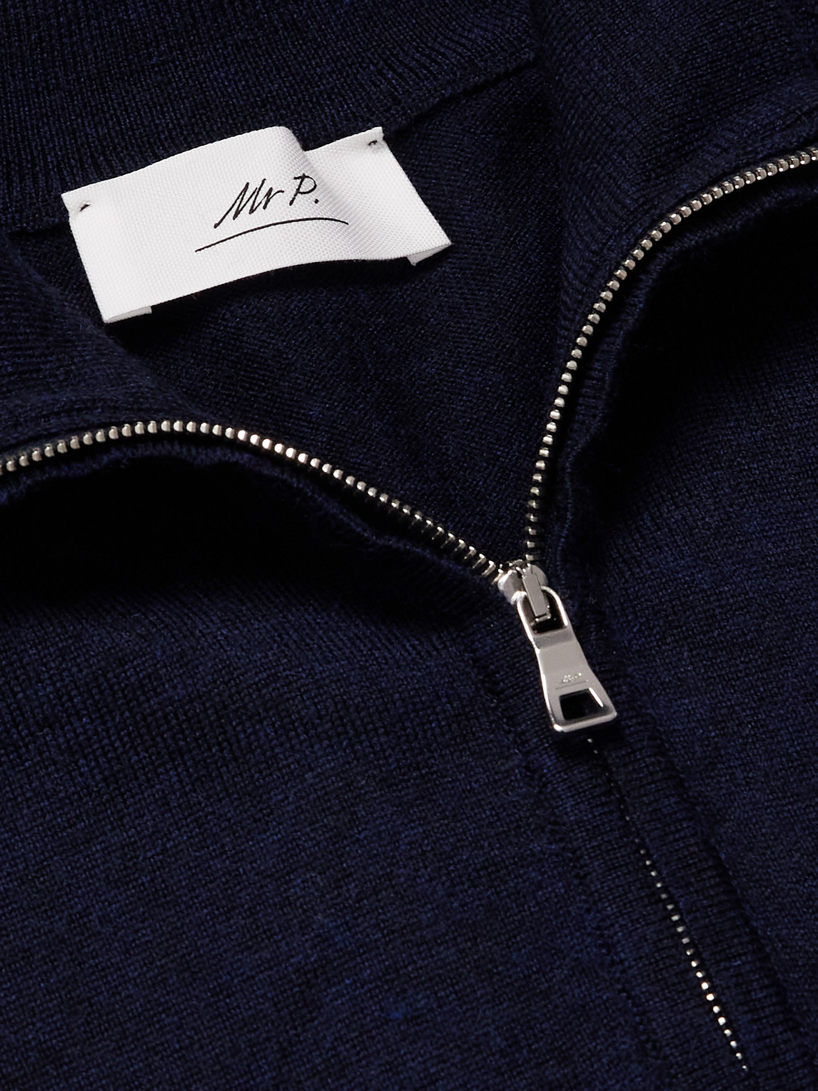 Mr P. - Merino Wool Half-Zip Sweater