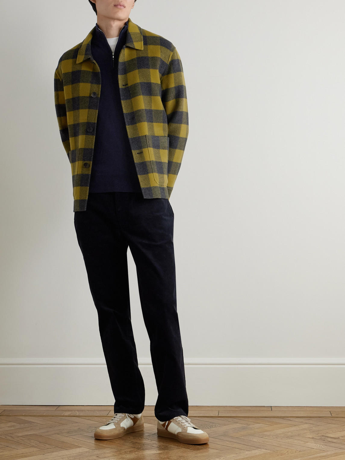 Mr P. - Merino Wool Half-Zip Sweater