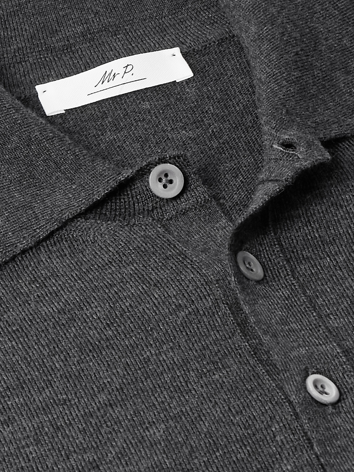 Mr P. - Merino Wool Polo Shirt