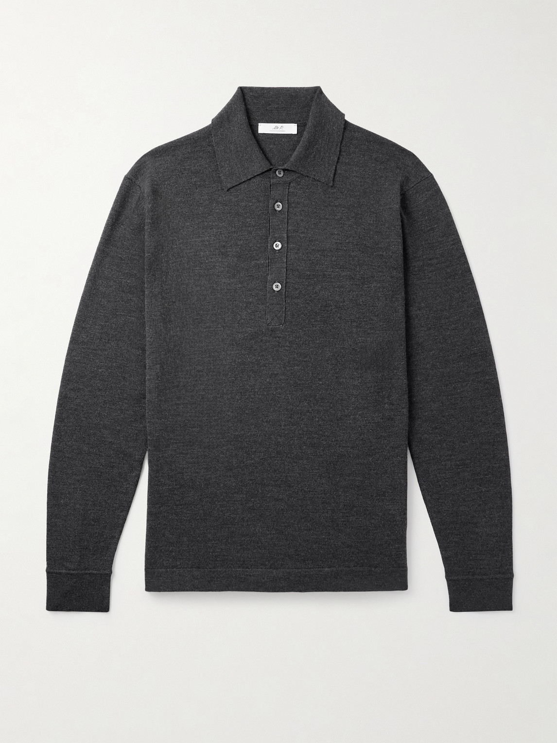 MR P. Merino Wool Polo Shirt - Men