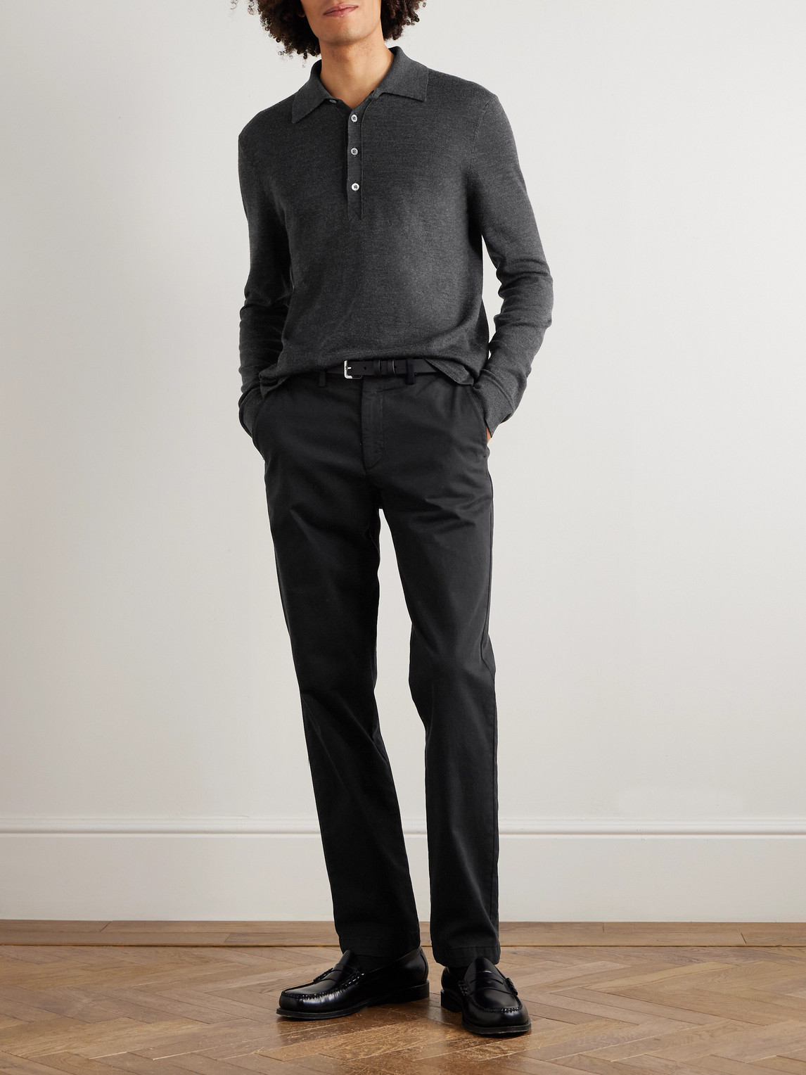 Mr P. - Merino Wool Polo Shirt