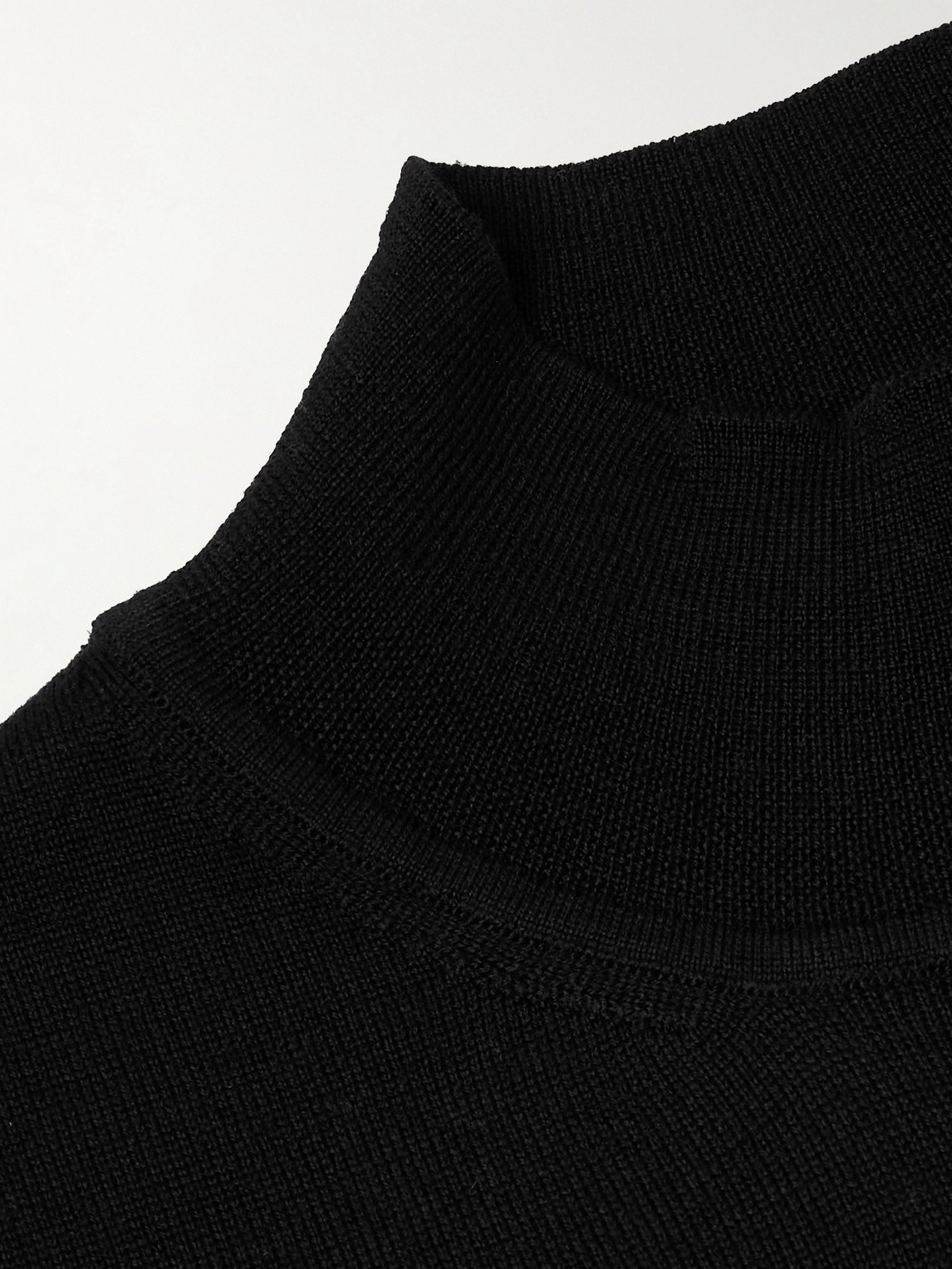Mr P. - Merino Wool Mock-Neck Sweater