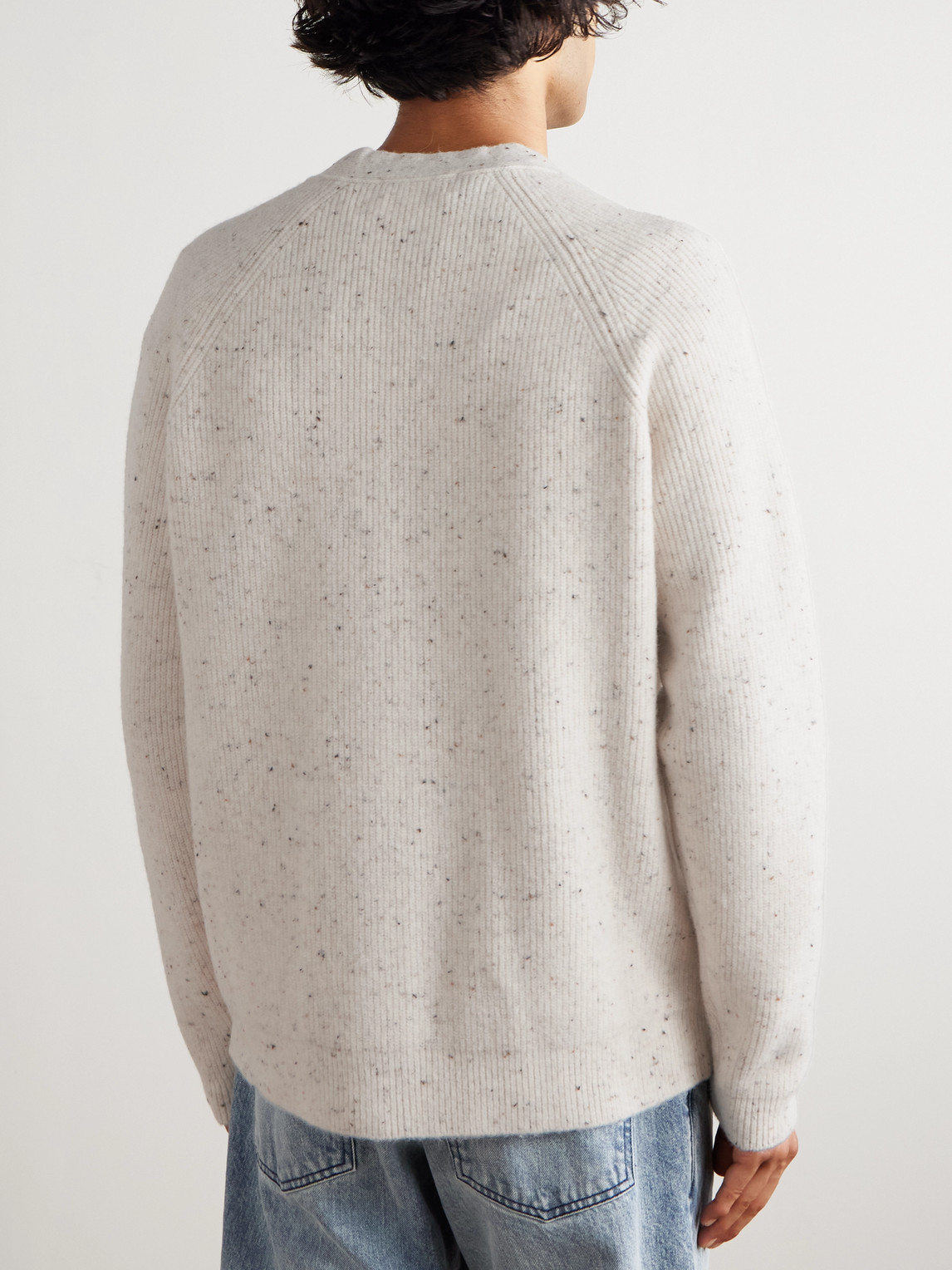  Mr P. - Ribbed-knit Cardigan - Men - White - Xs 