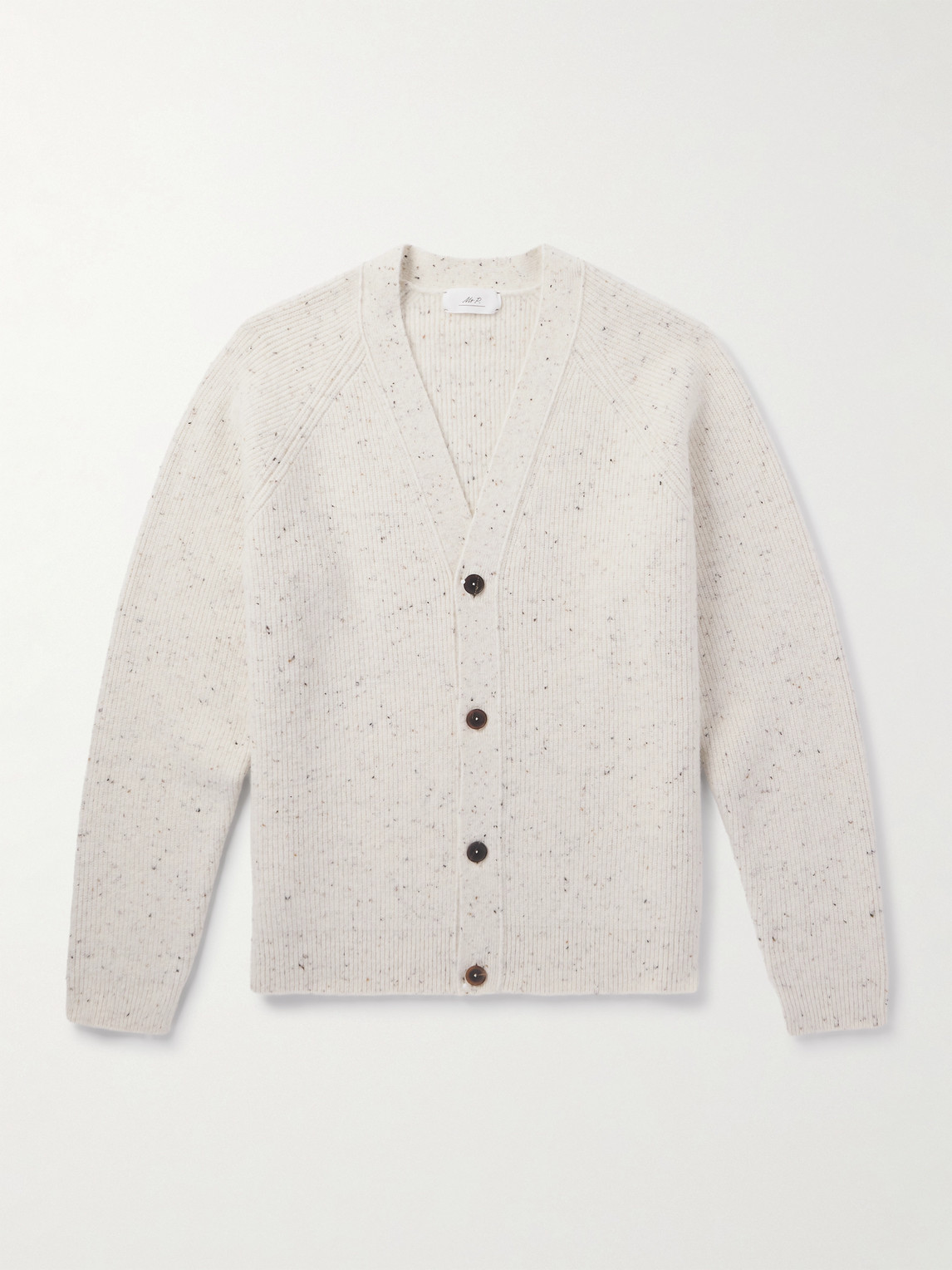 MR P. Ribbed-Knit Cardigan - Men