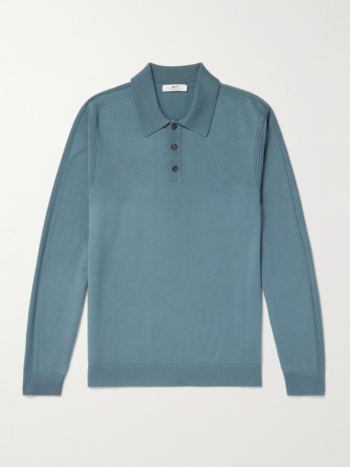 MR P. Merino Wool Polo Shirt - Men