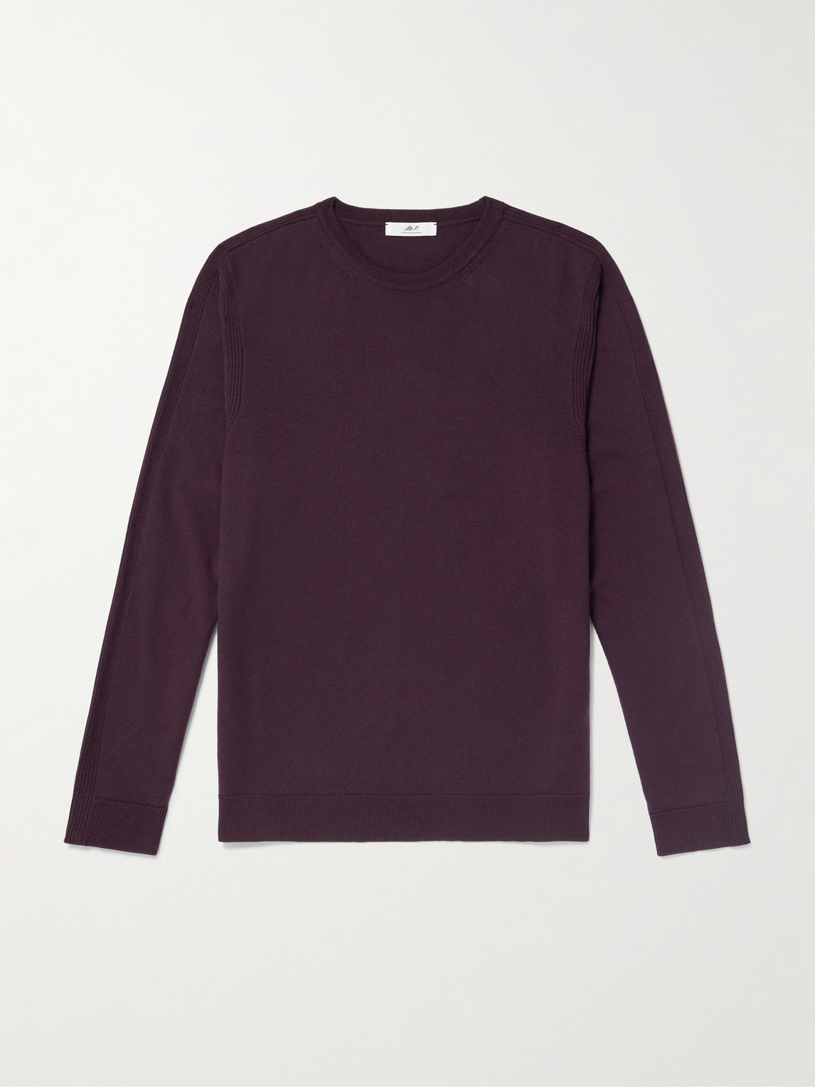 MR P. Rib-Detailed Merino Wool Sweater - Men