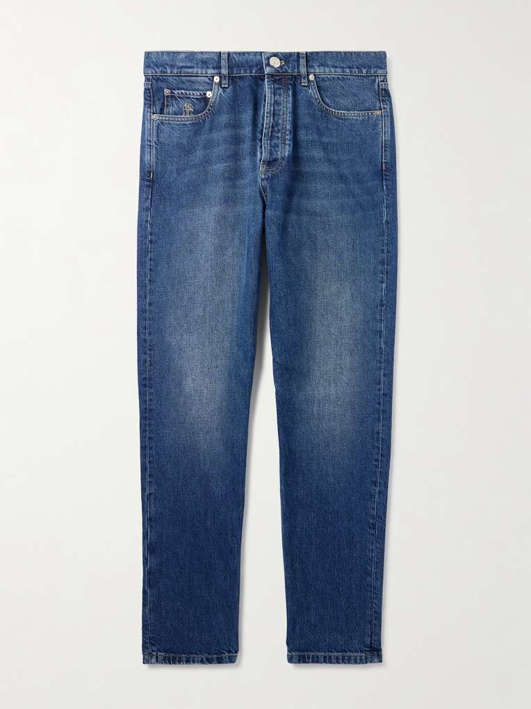 Brunello Cucinelli — Straight-Leg Jeans
