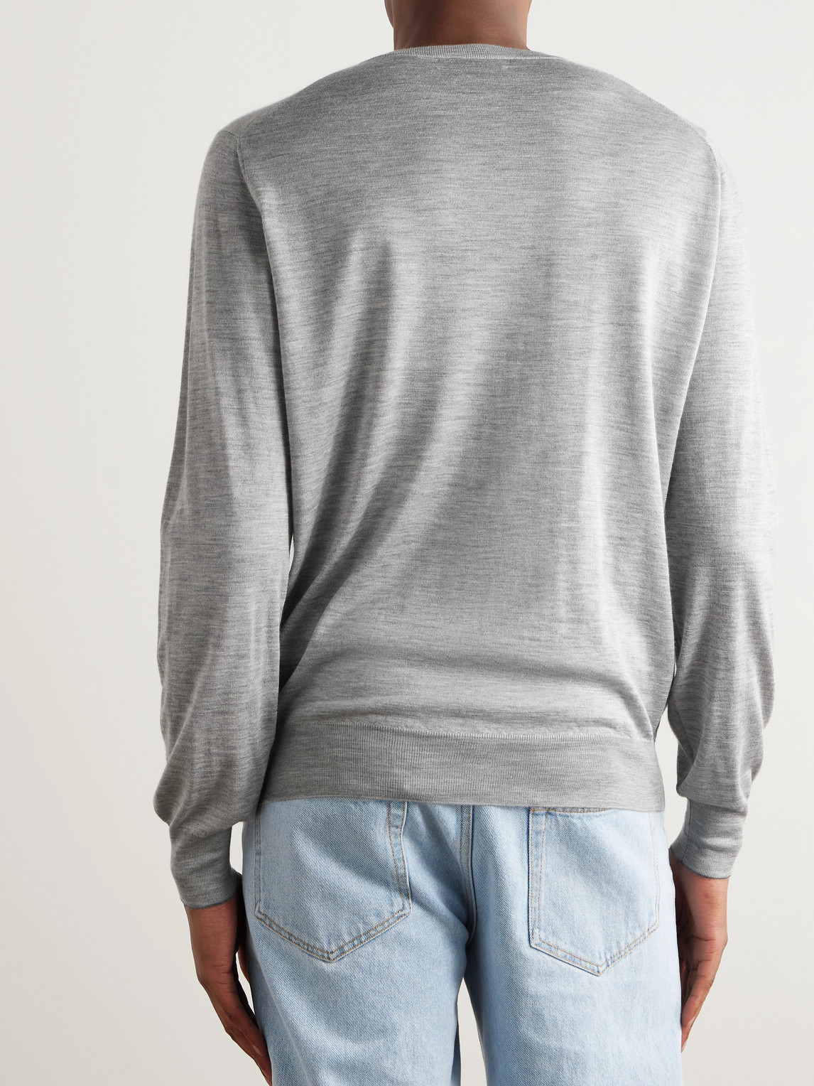 Brunello Cucinelli Cashmere And Silk Lightweight Sweater