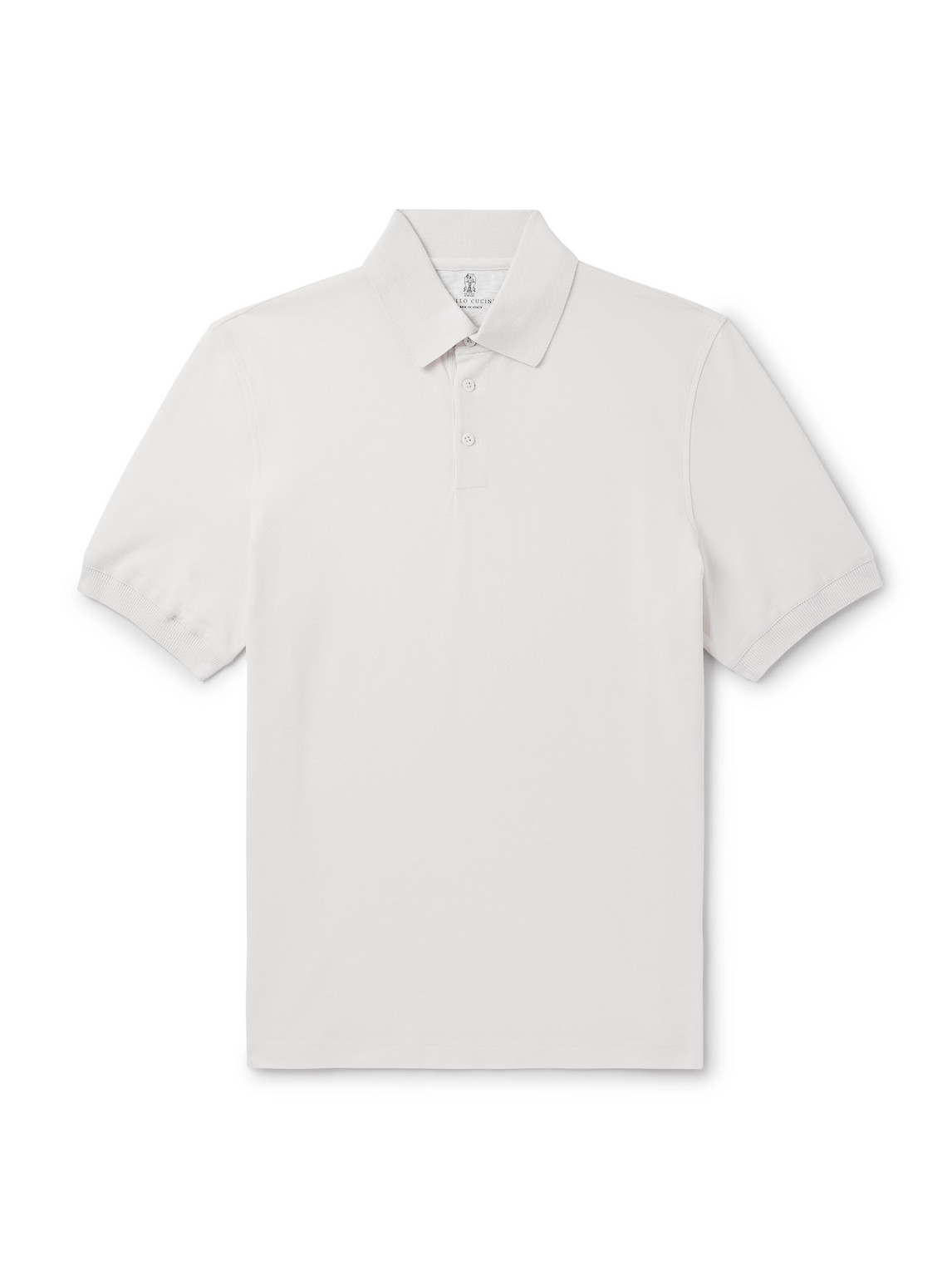 Brunello Cucinelli lim-Fit Cotton-Piqué Polo hirt - Men
