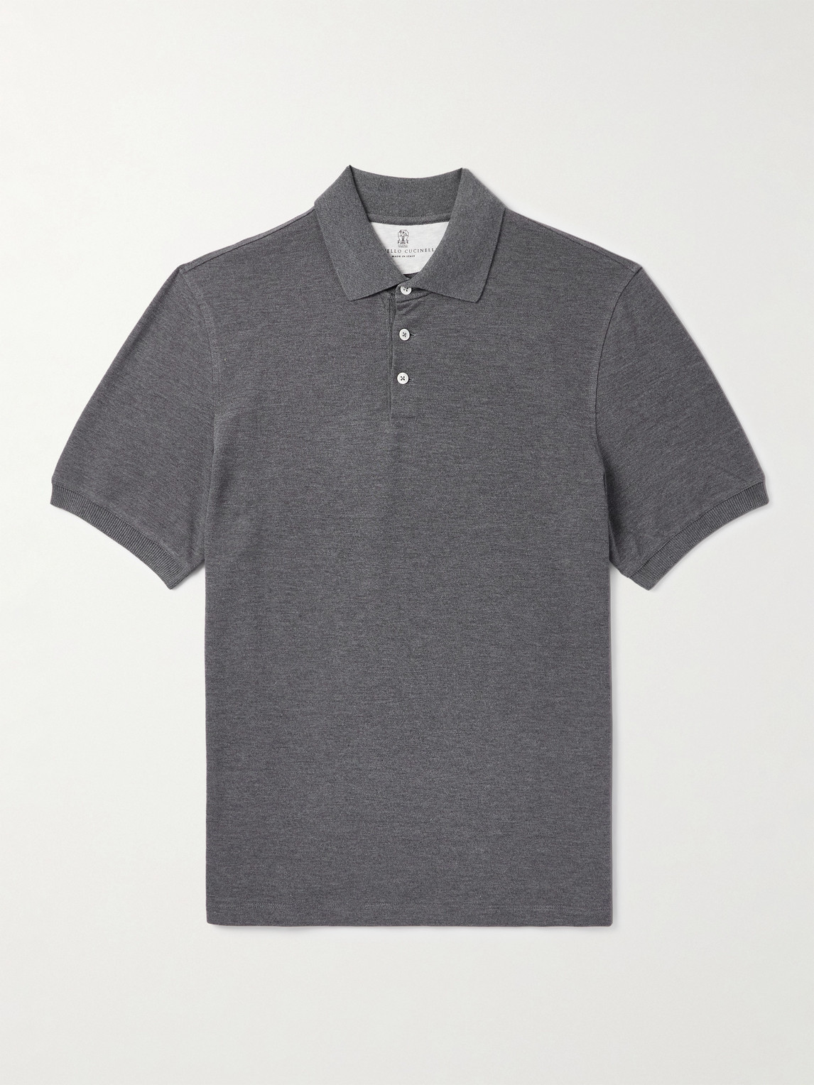 Brunello Cucinelli lim-Fit Cotton-Piqué Polo hirt - Men