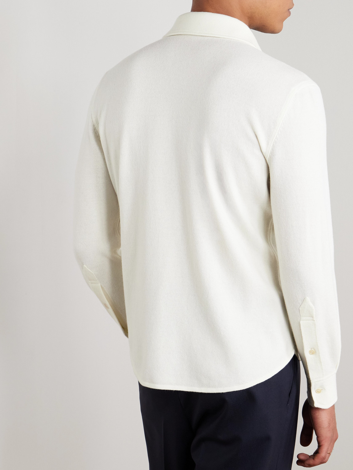 Brunello Cucinelli Men Shirt Jacket In White