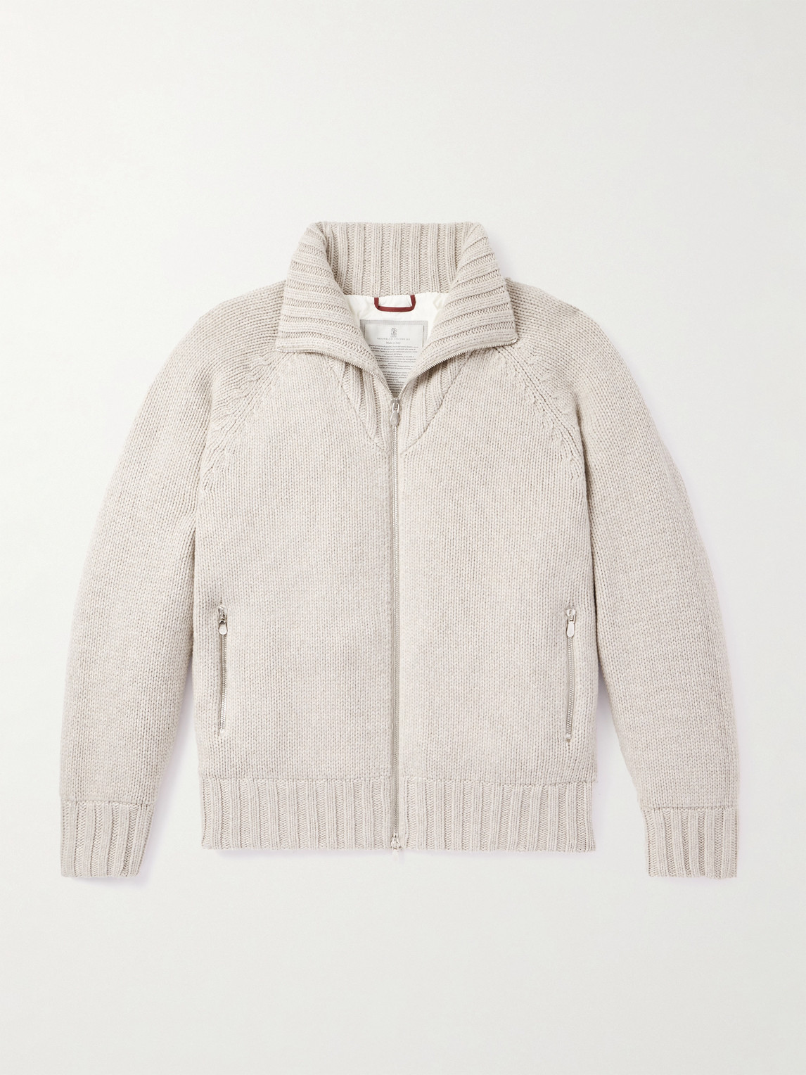Brunello Cucinelli Cashmere Zip-Up Cardigan - Men