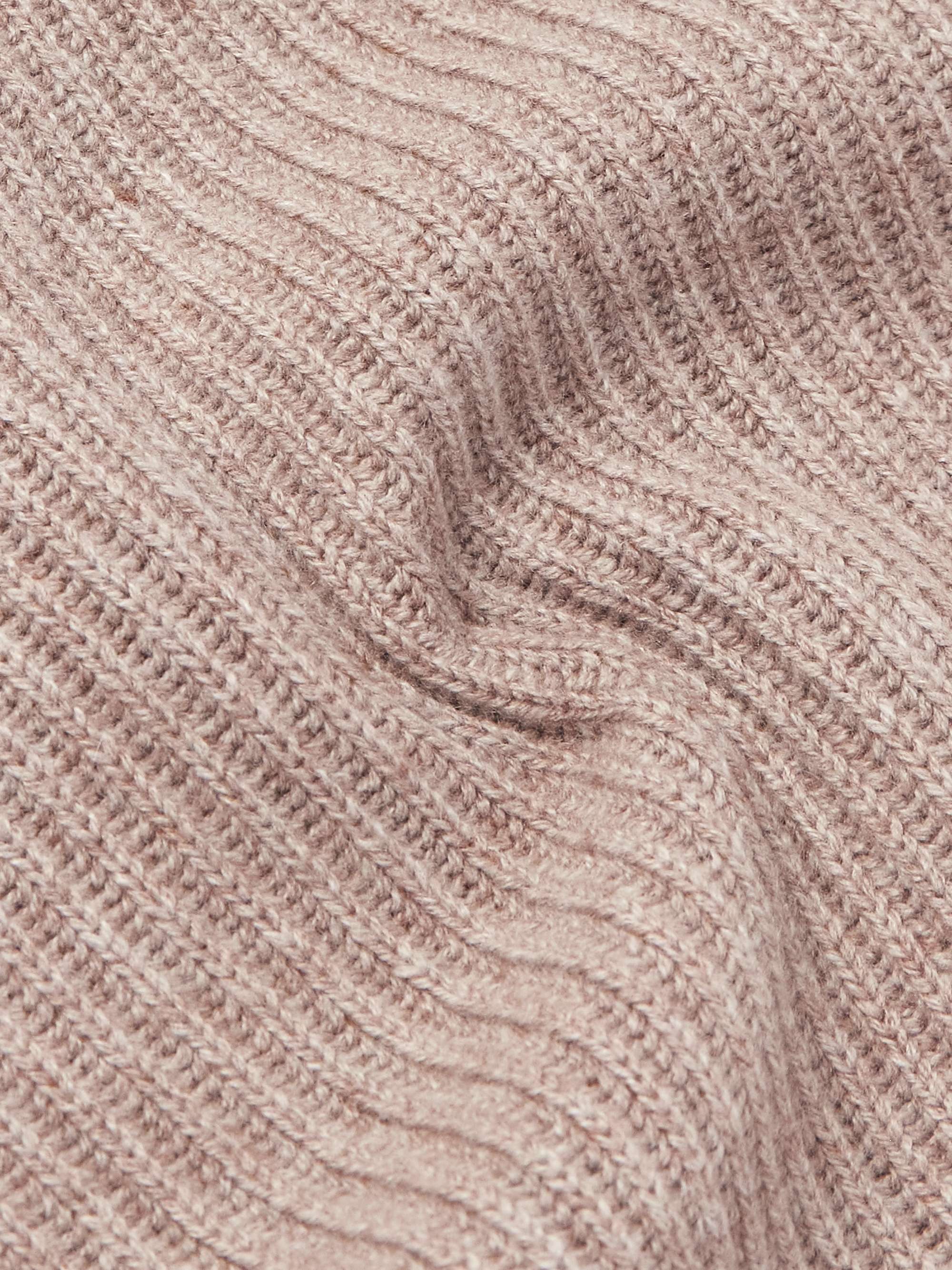 BRUNELLO CUCINELLI Ribbed Cashmere Sweater