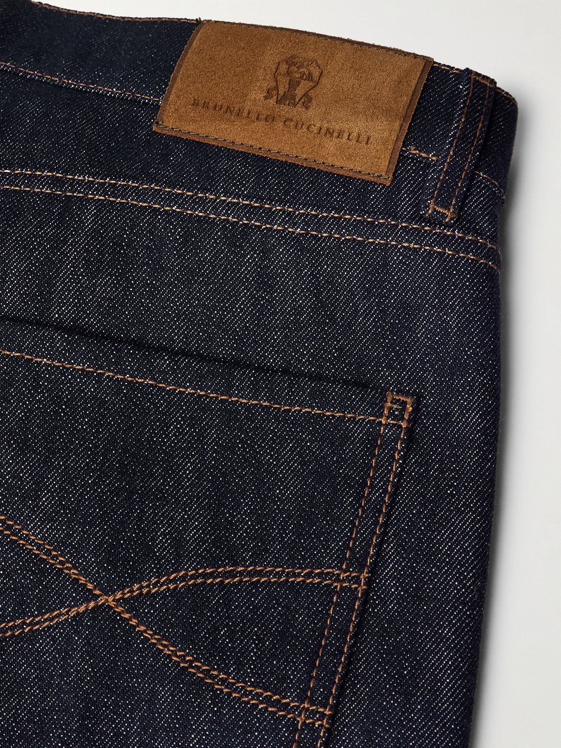 Brunello Cucinelli Straight-leg Jeans In Blue