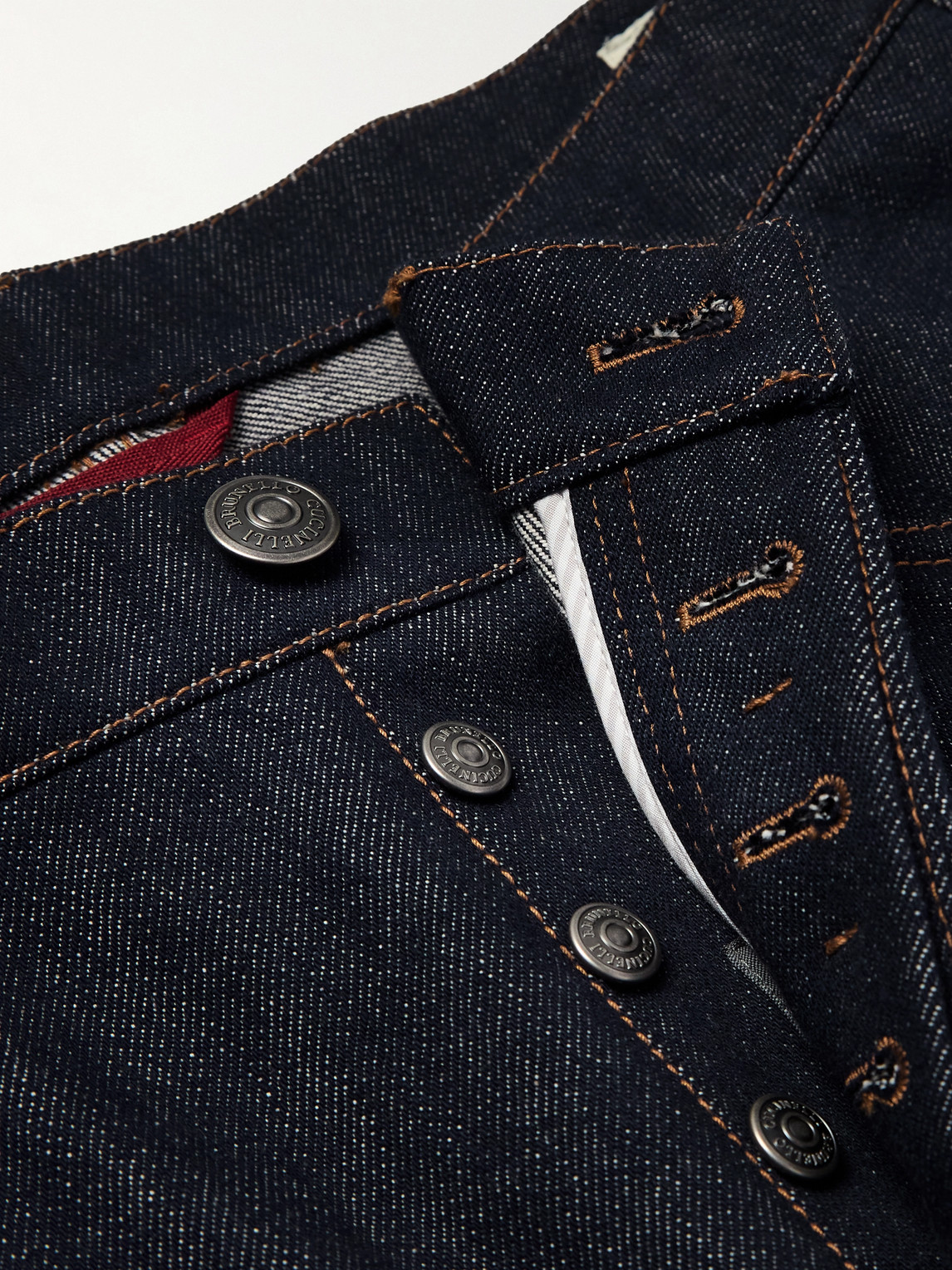 Brunello Cucinelli Straight-leg Jeans In Blue