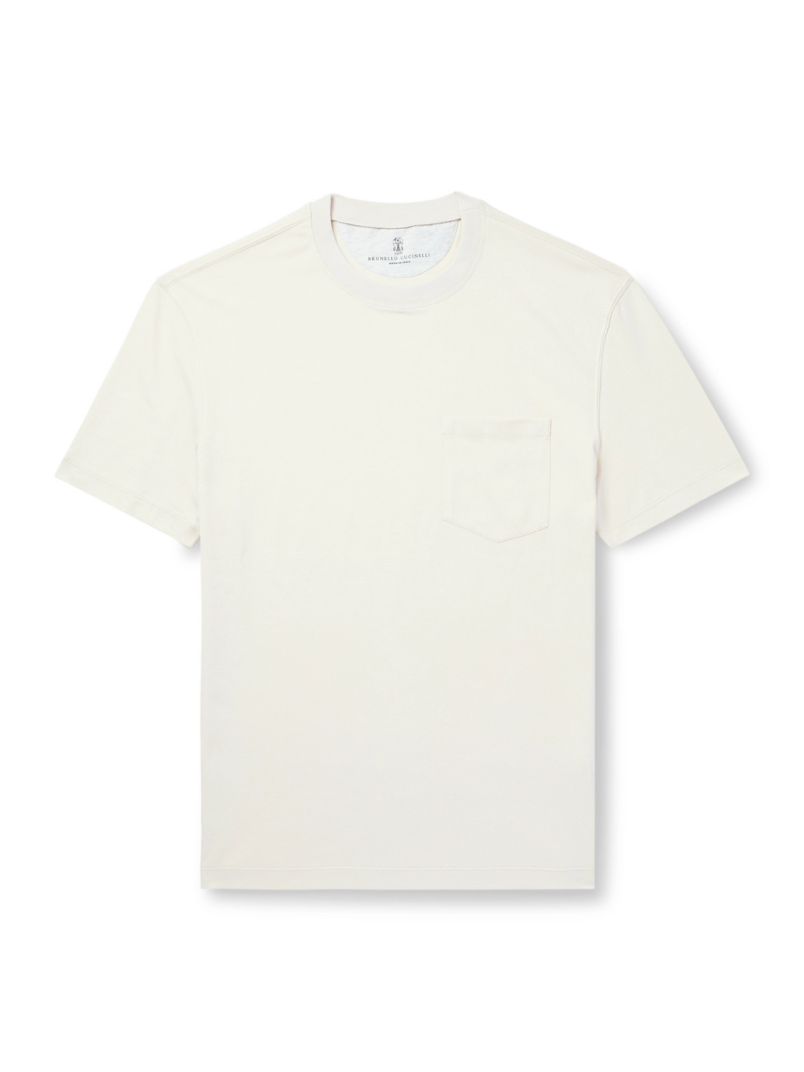 Brunello Cucinelli Slim-fit Cotton-jersey T-shirt