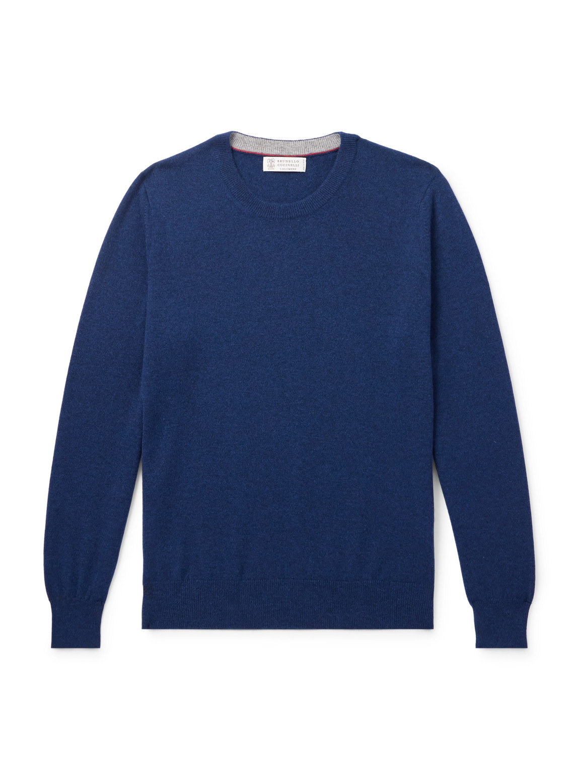 Brunello Cucinelli Cashmere Jumper In Blue