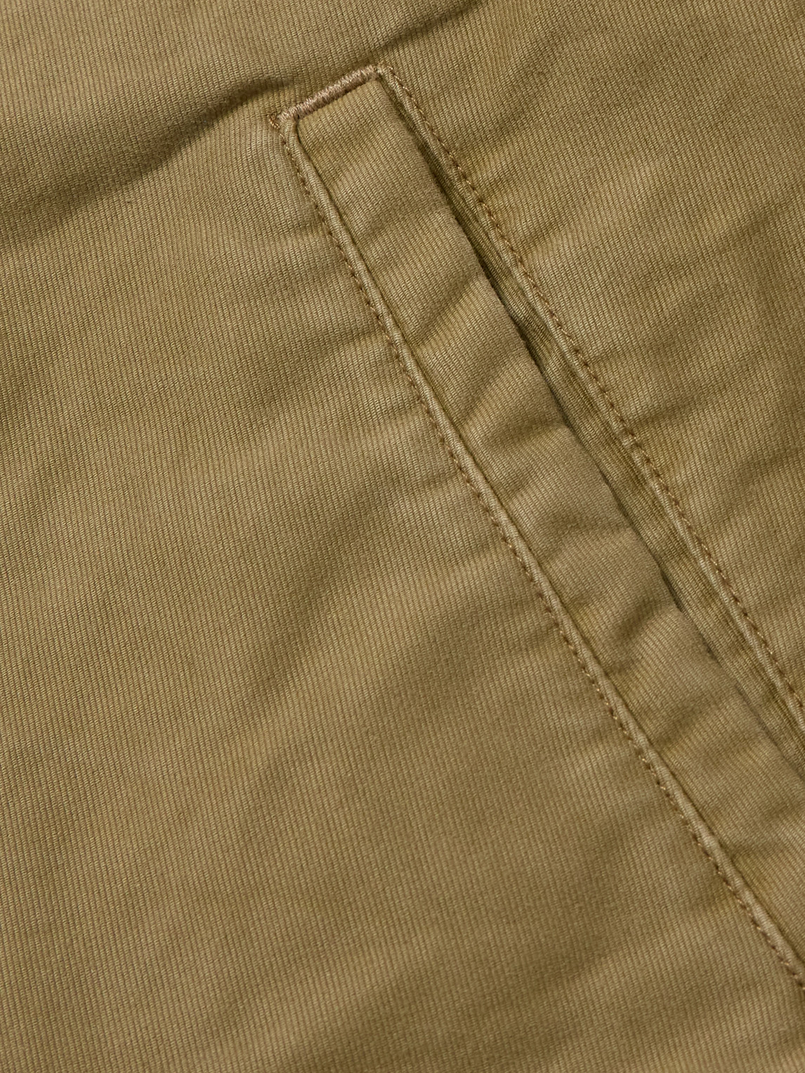 Rrl Corduroy-trimmed Cotton Jacket In Green