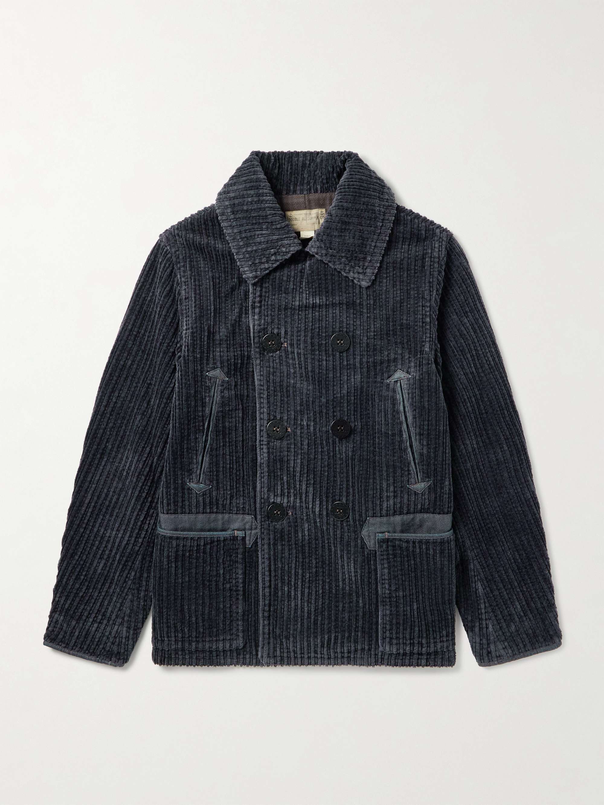 ジャケット・アウター Polyester Typewriter Double BreastedCoat MR P. Great Double-Breasted Woven Coat for Men | MR PORTER