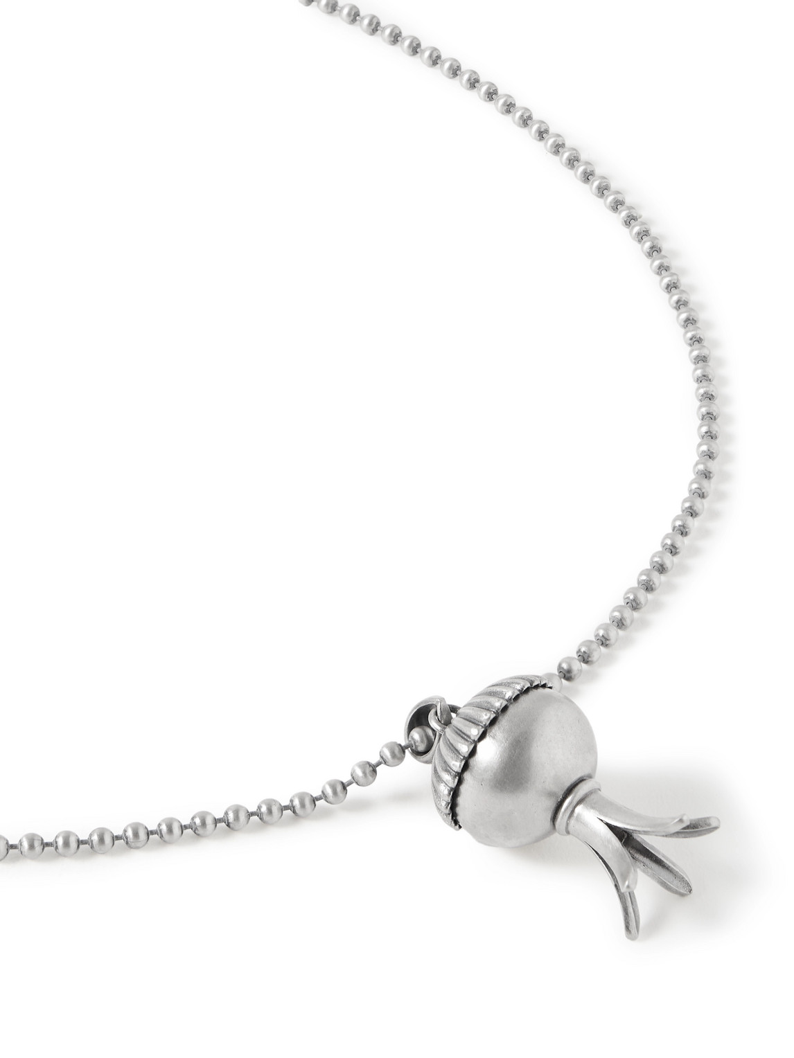 Peyote Bird Squash Blossom Sterling Silver Necklace