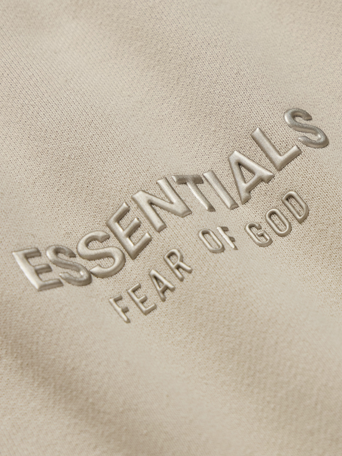 Essentials Wide-leg Logo-appliquéd Cotton-blend Jersey Drawstring Shorts In Brown