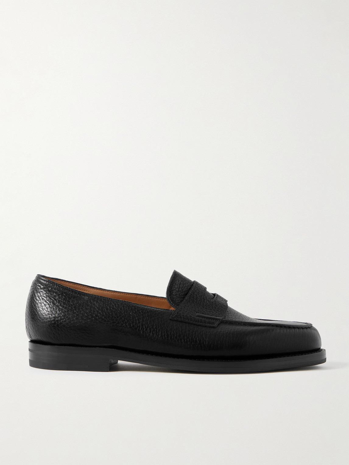 John Lobb Lopez Full-Grain Leather Penny Loafers - Men