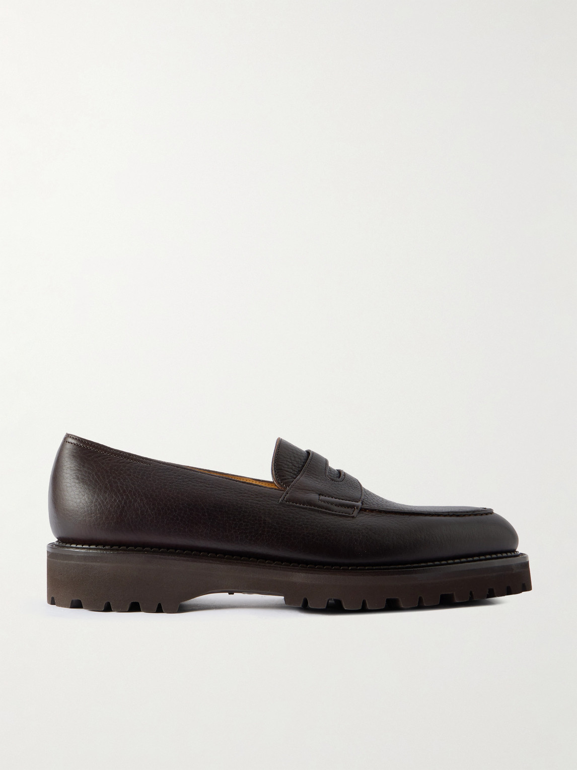 John Lobb Lopez New Standard Full-Grain Leather Penny Loafers - Men