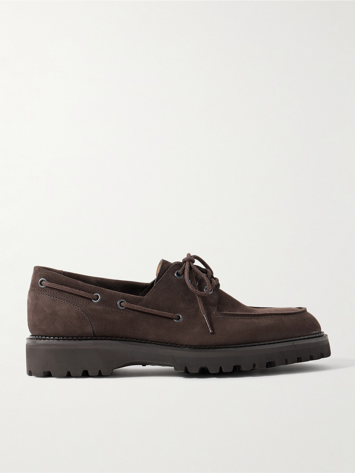 John Lobb Tide Nubuck Boat Shoes - Men