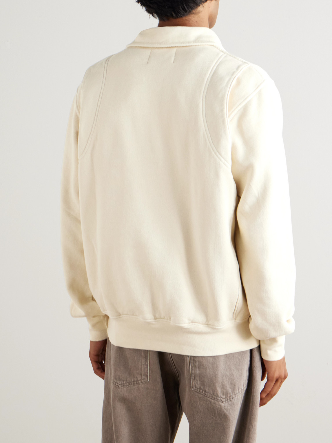 Les Tien Cotton-jersey Polo Shirt In White